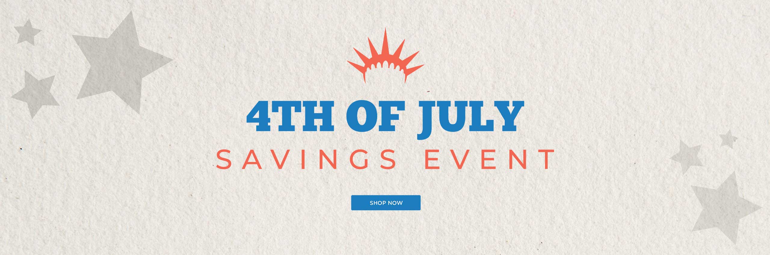 4th of July Savings Event