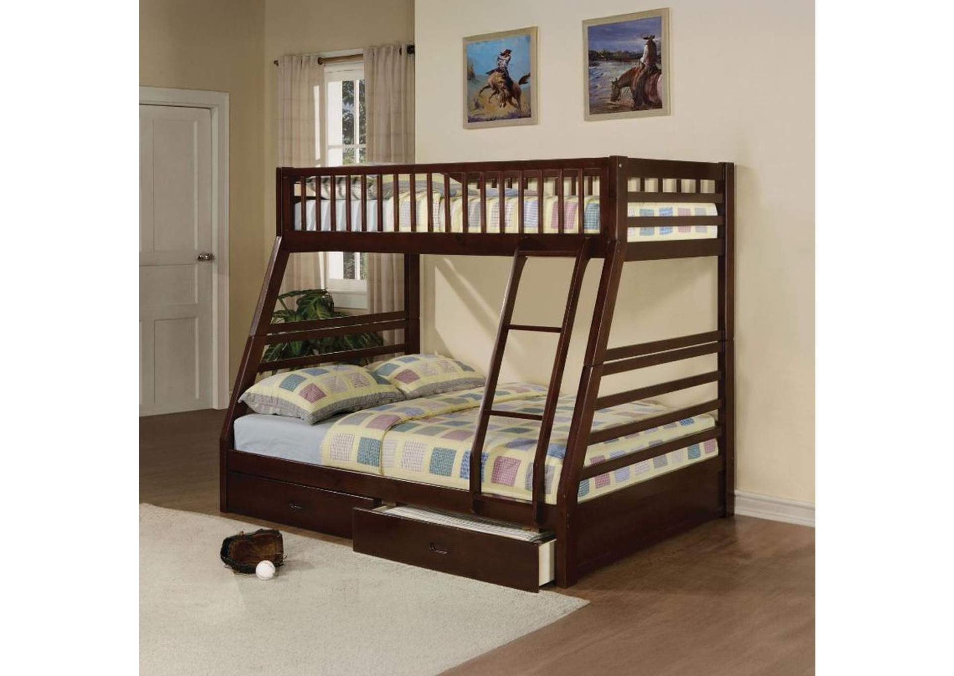 Jason Twin-Full Bunk Bed image 5