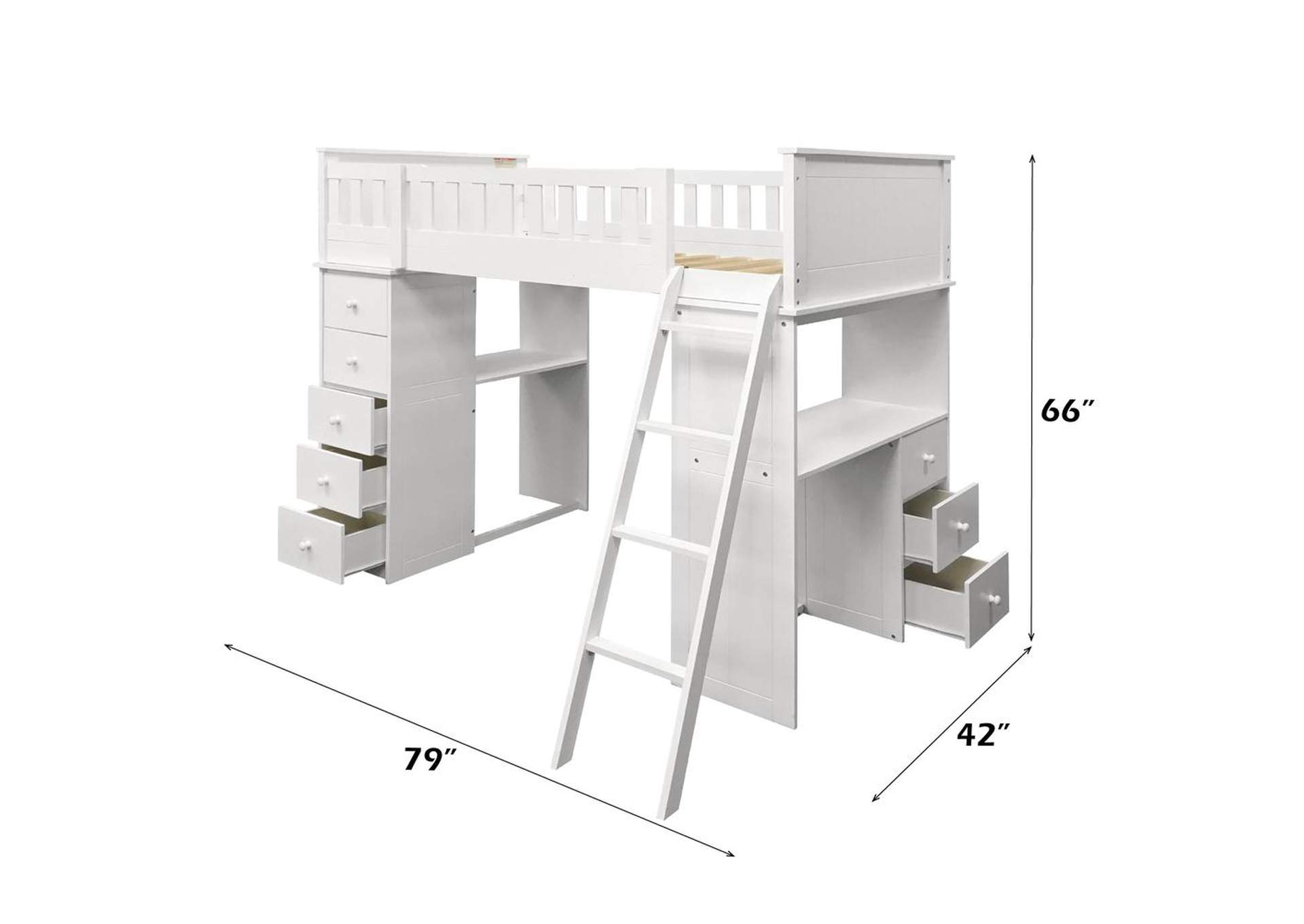 Willoughby Twin Loft Bed image 5