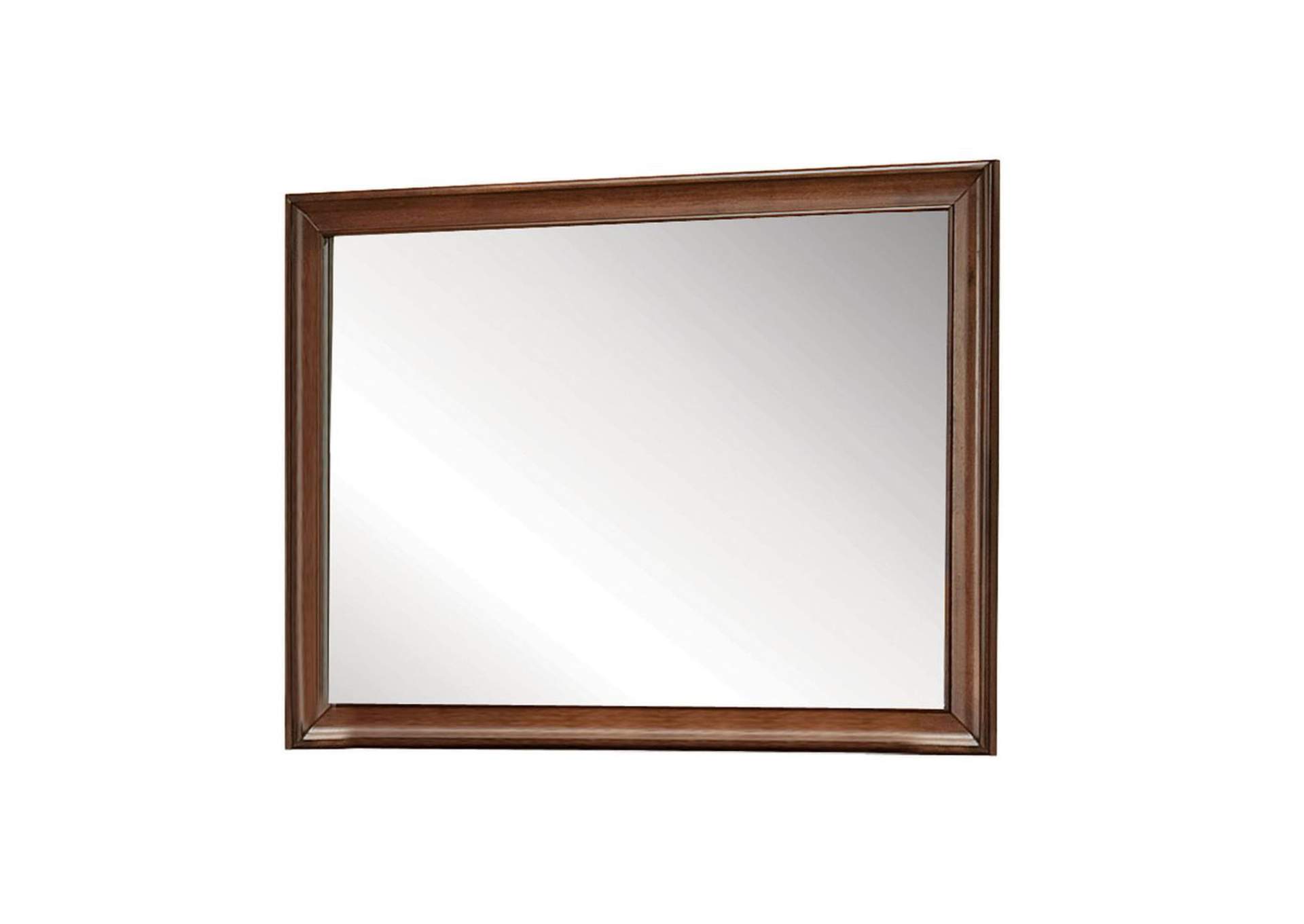 Konane Mirror, Brown Cherry image 1