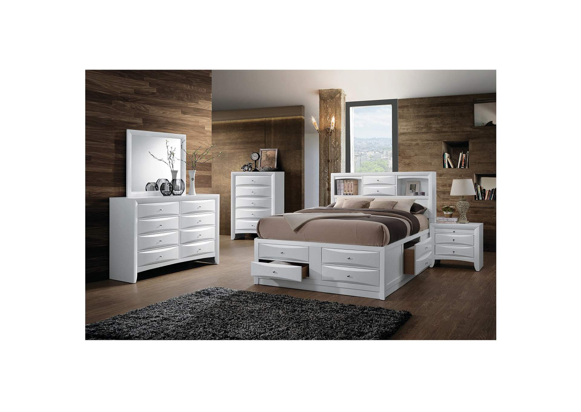 Ireland Chest, White image 8