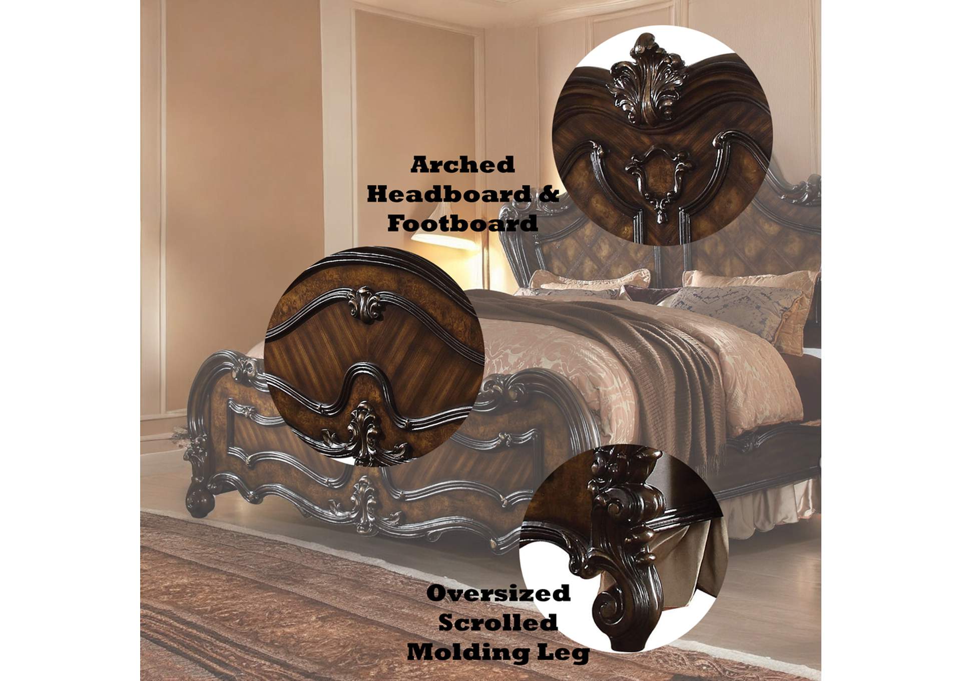 Versailles Queen Bed