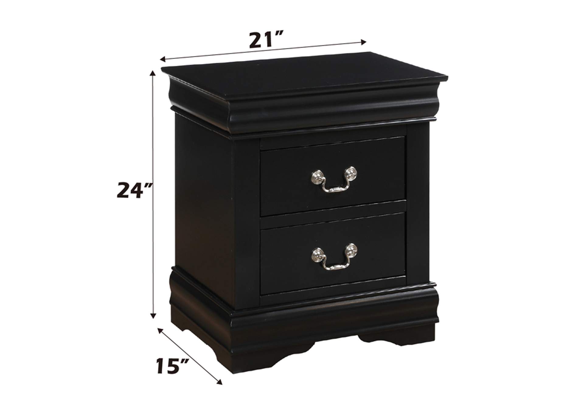 Louis Philippe Nightstand