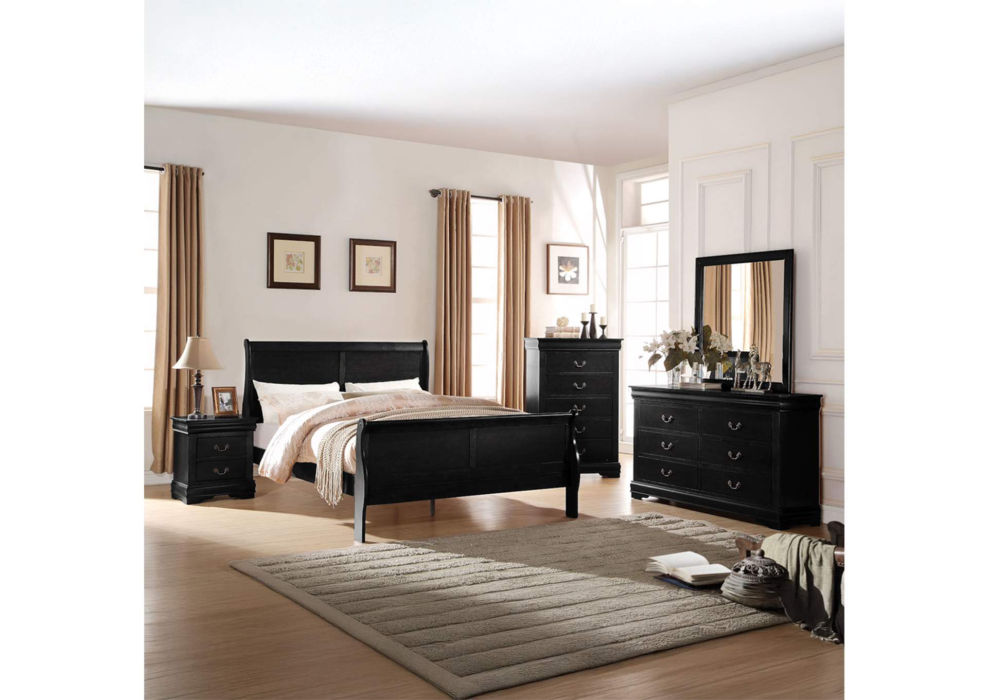 Louis Philippe Full Bed