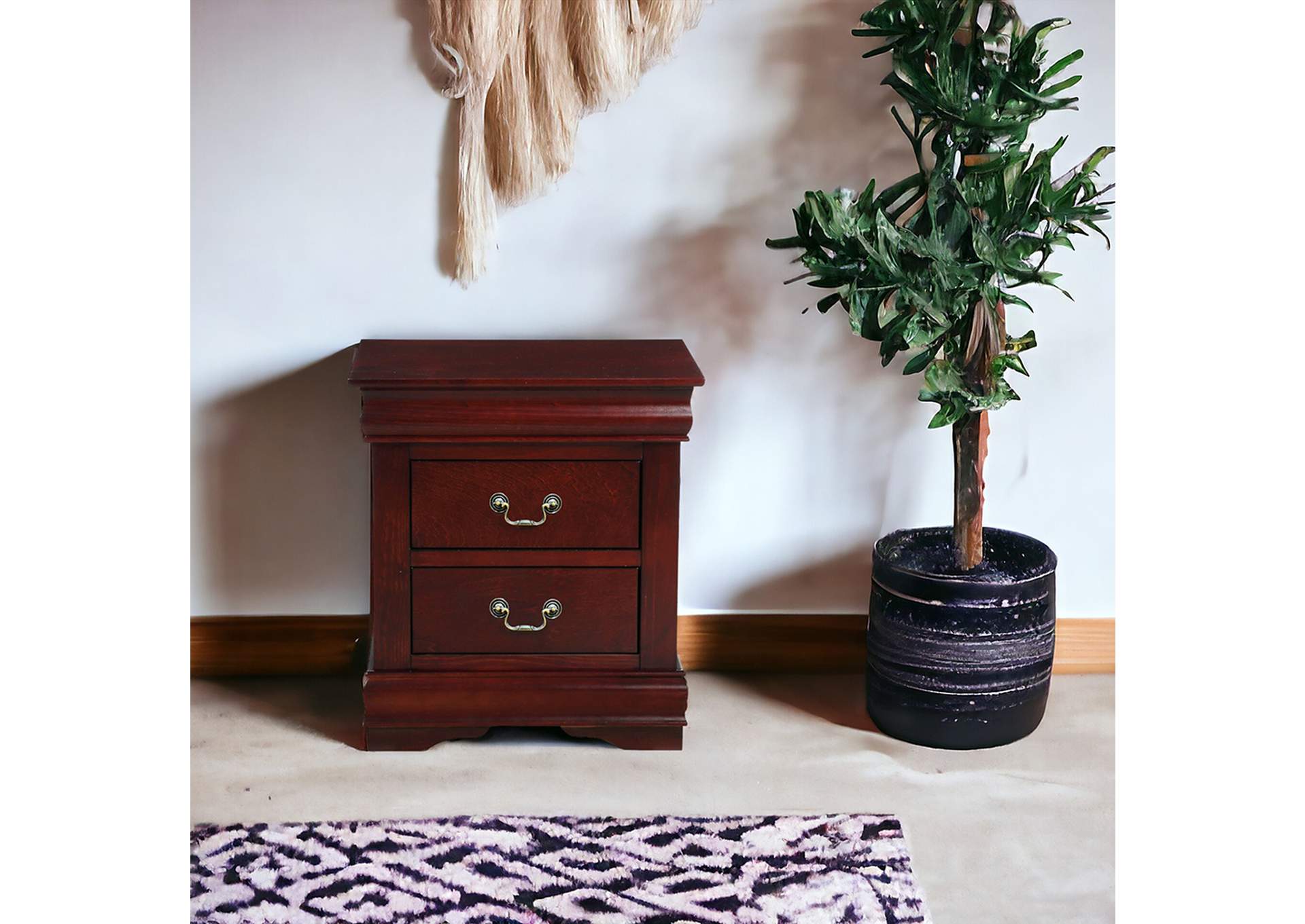 Louis Philippe Nightstand