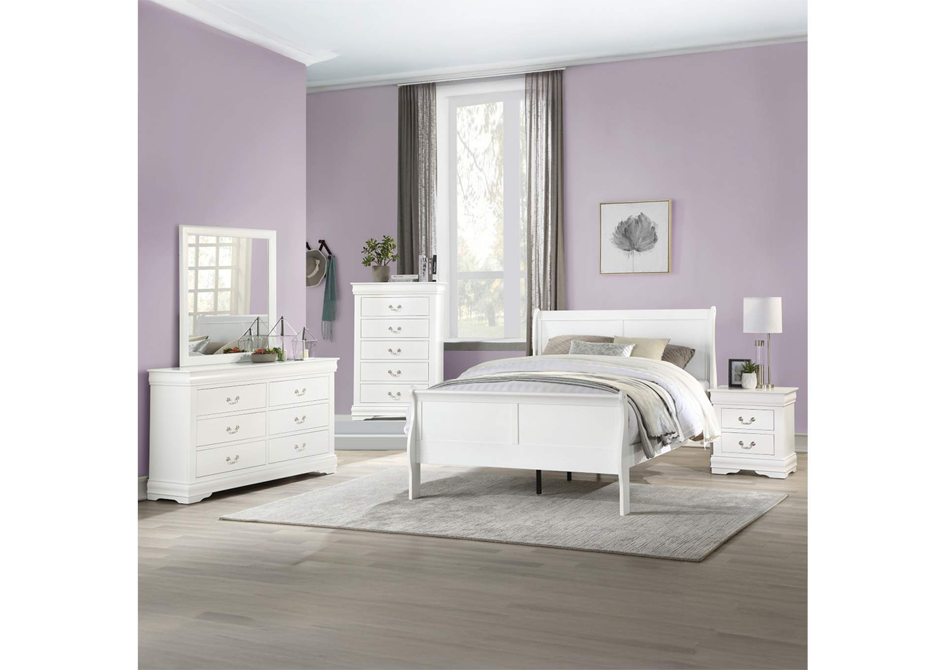 Louis Philippe Nightstand