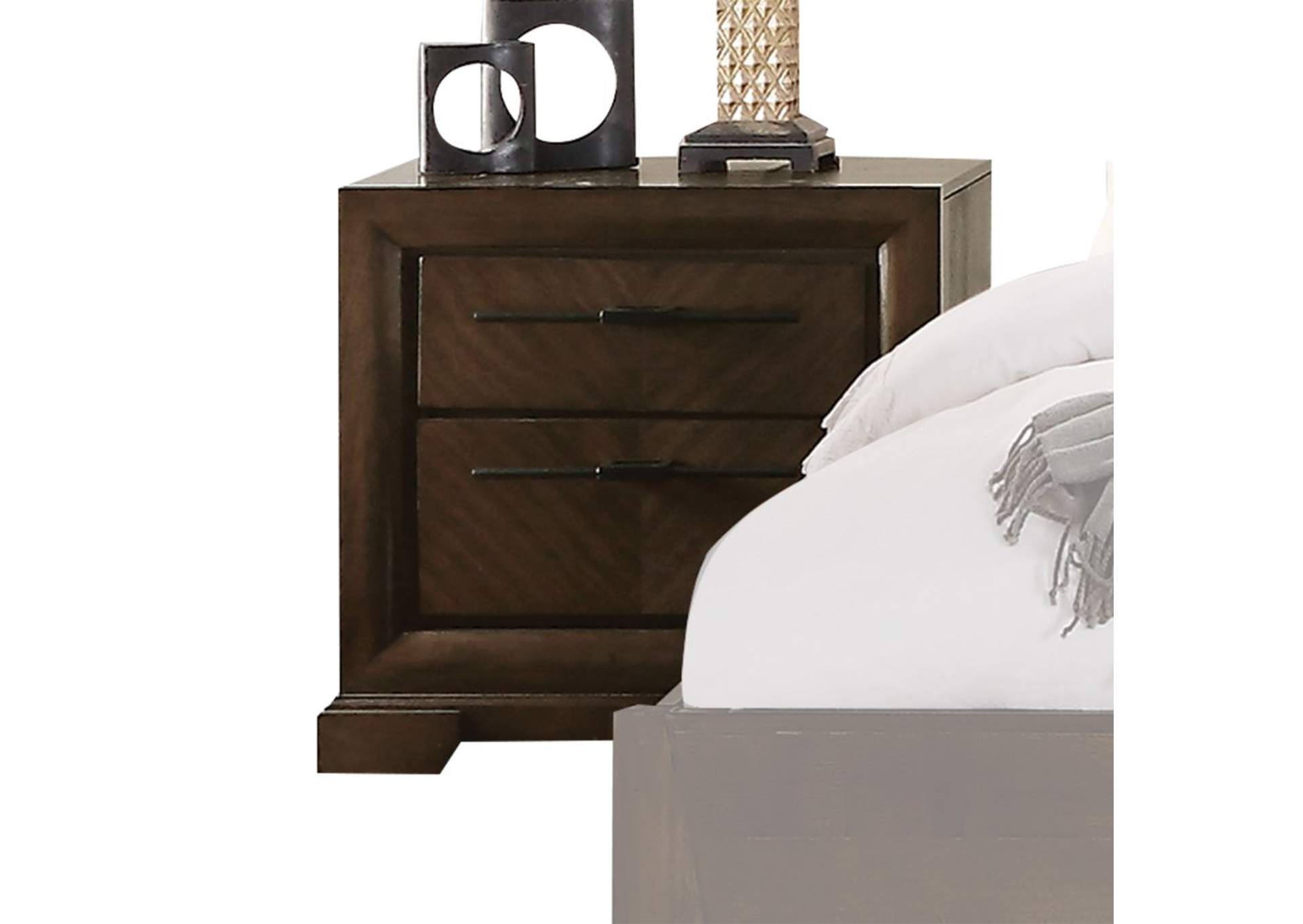 Selma Nightstand, Tobacco image 1