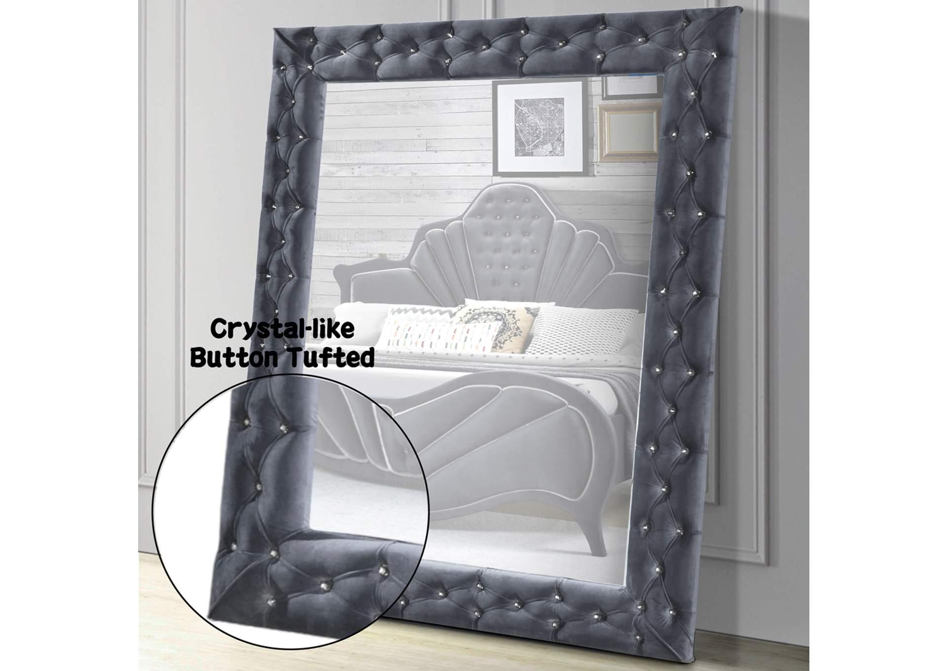 Dante Accent Floor Mirror