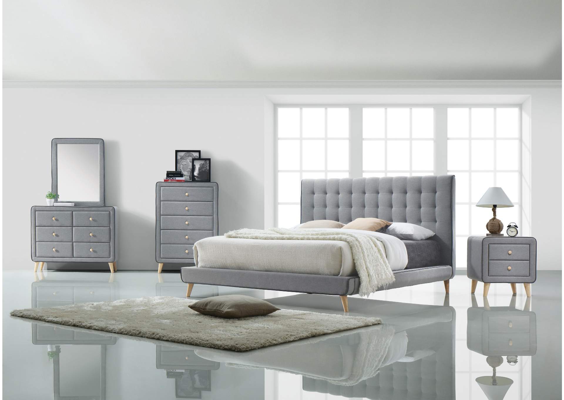 Valda Eastern King Bed image 3