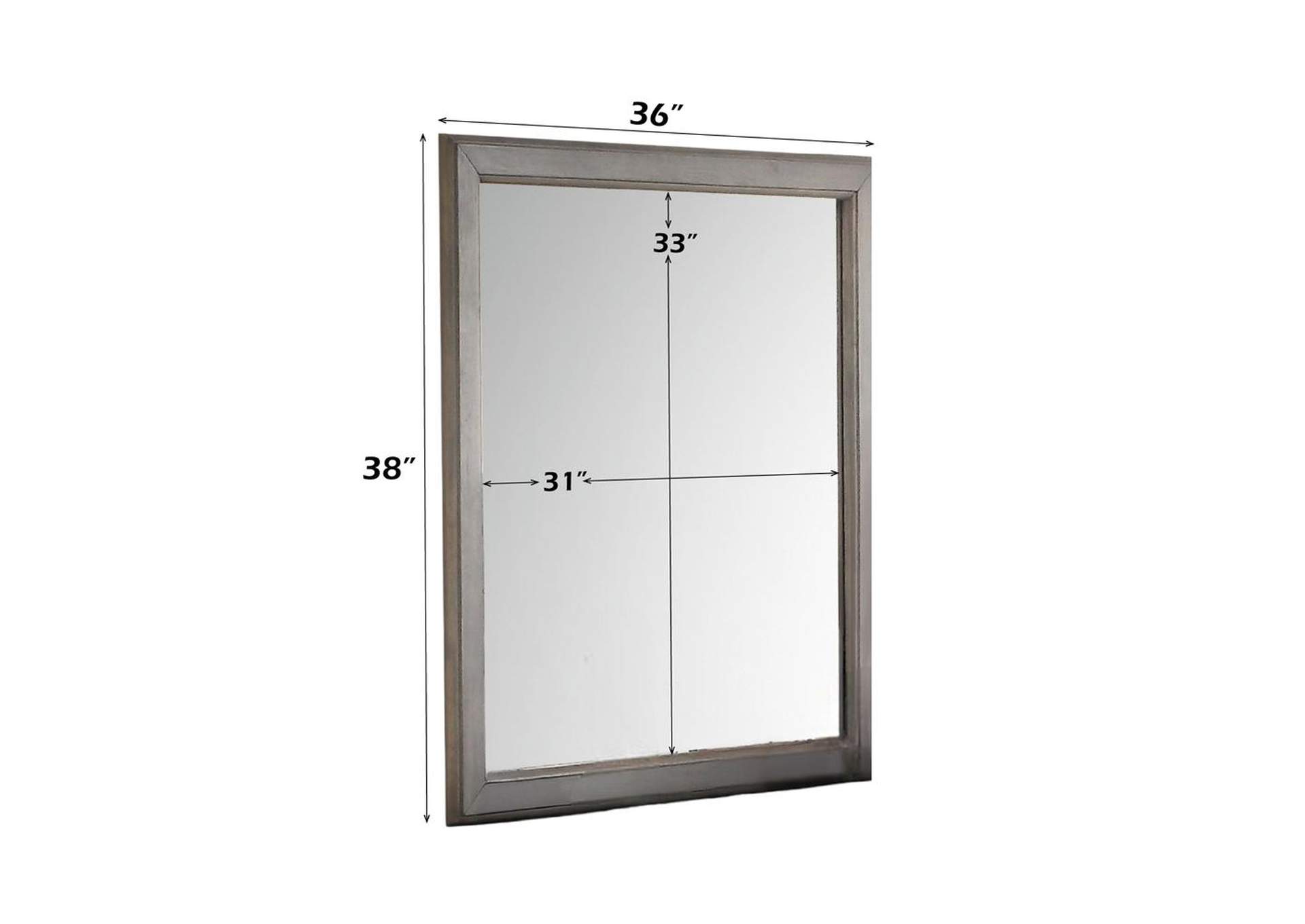 Louis Philippe Iii Gray Mirror image 4