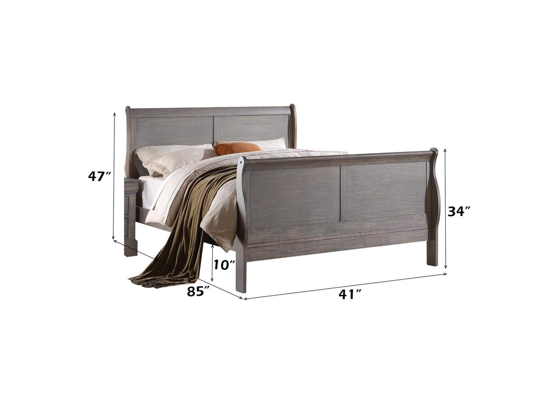 Louis Philippe Iii Twin Bed image 4