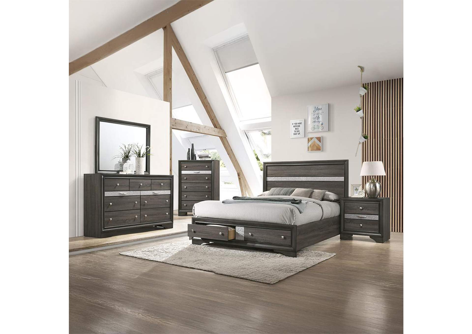 Naima Ek Bed with Storage image 8