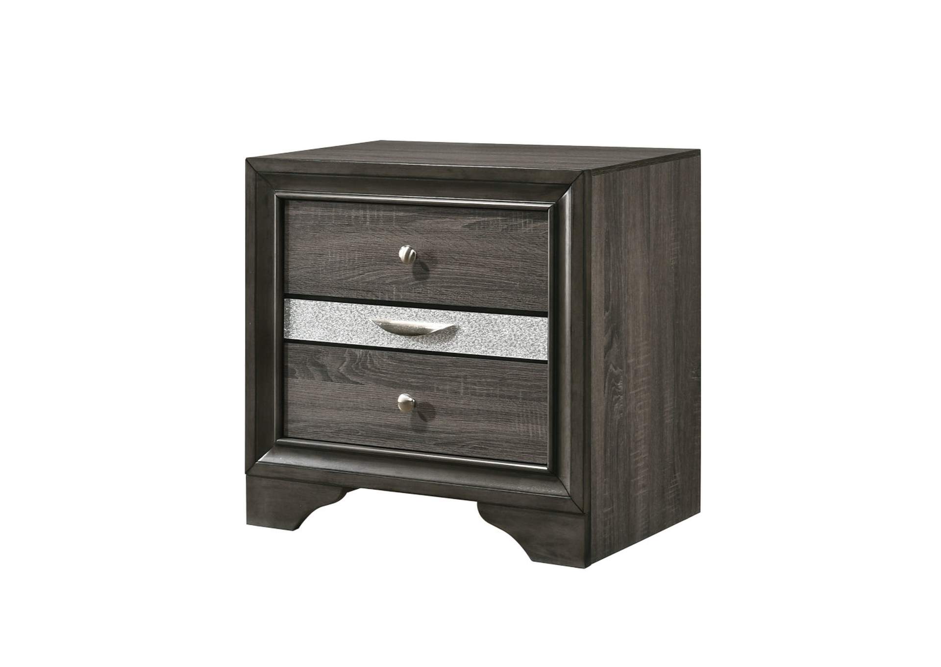 Naima Nightstand, Gray