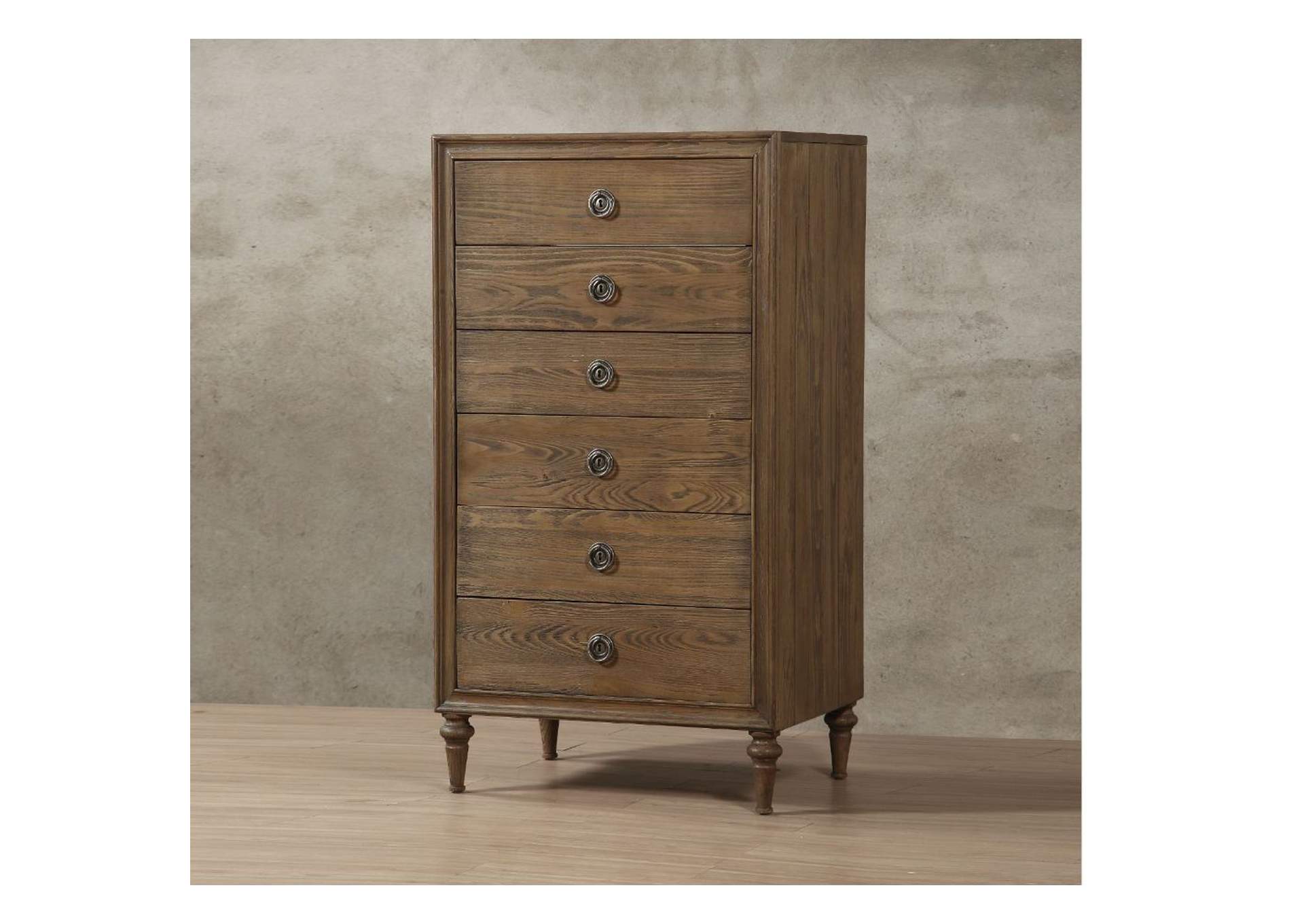 Inverness Lingerie Chest, Reclaimed Oak image 3