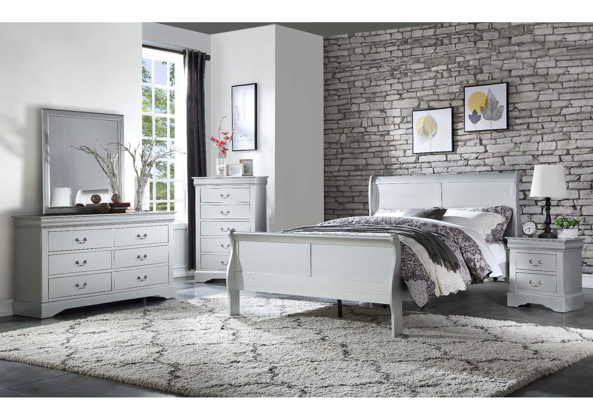 Louis Philippe Full Bed image 1