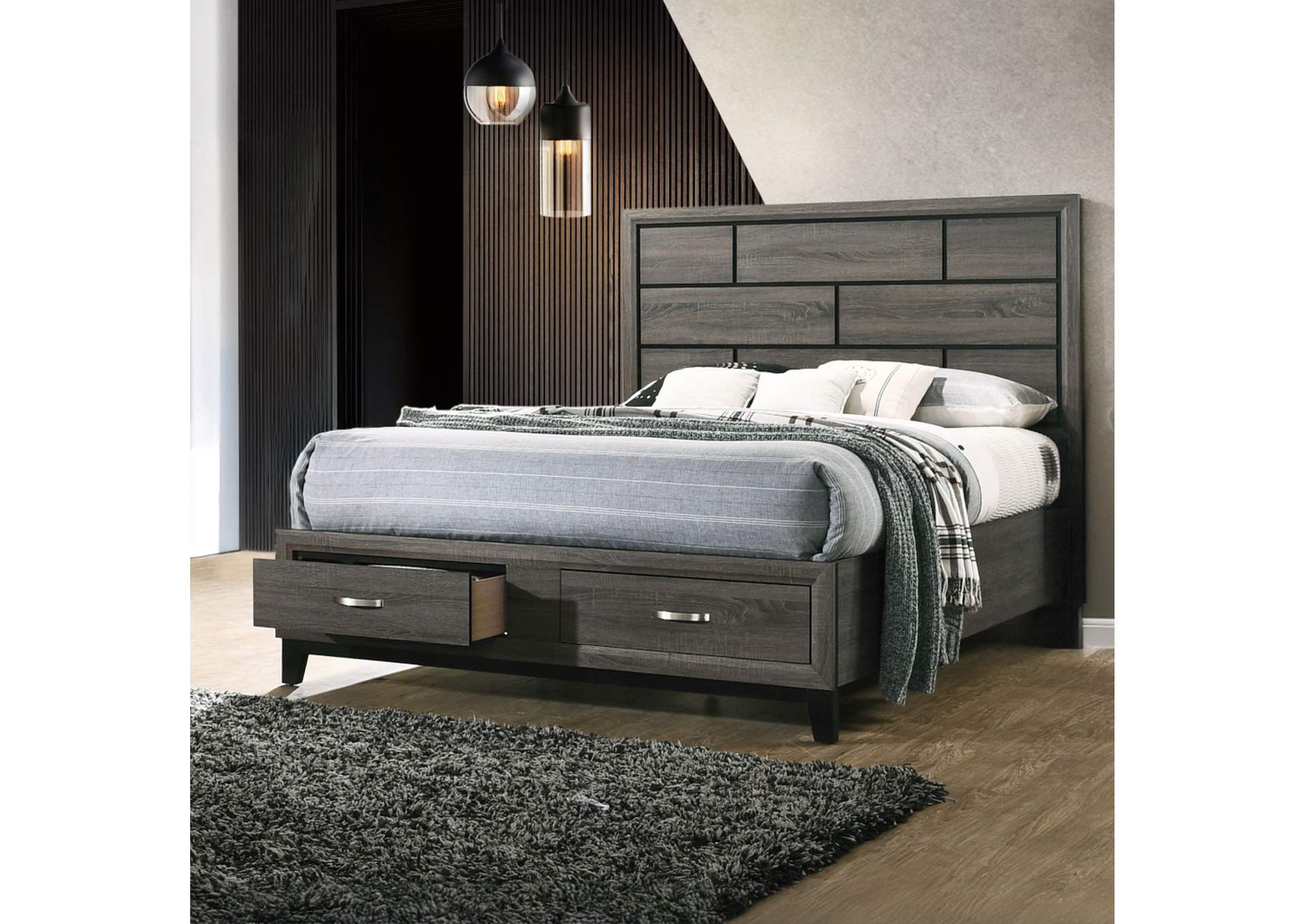 Valdemar Ek Bed with Storage
