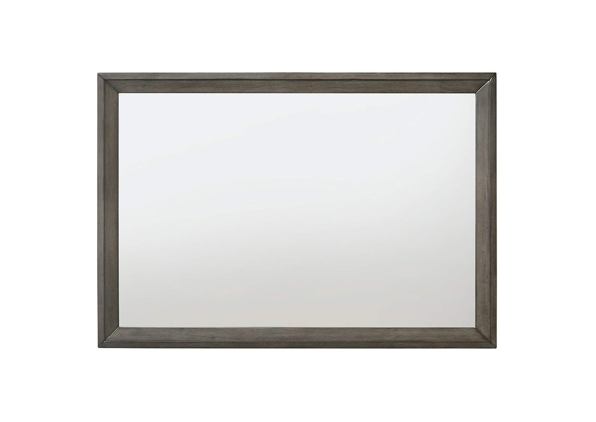 Escher Gray Oak Mirror image 1