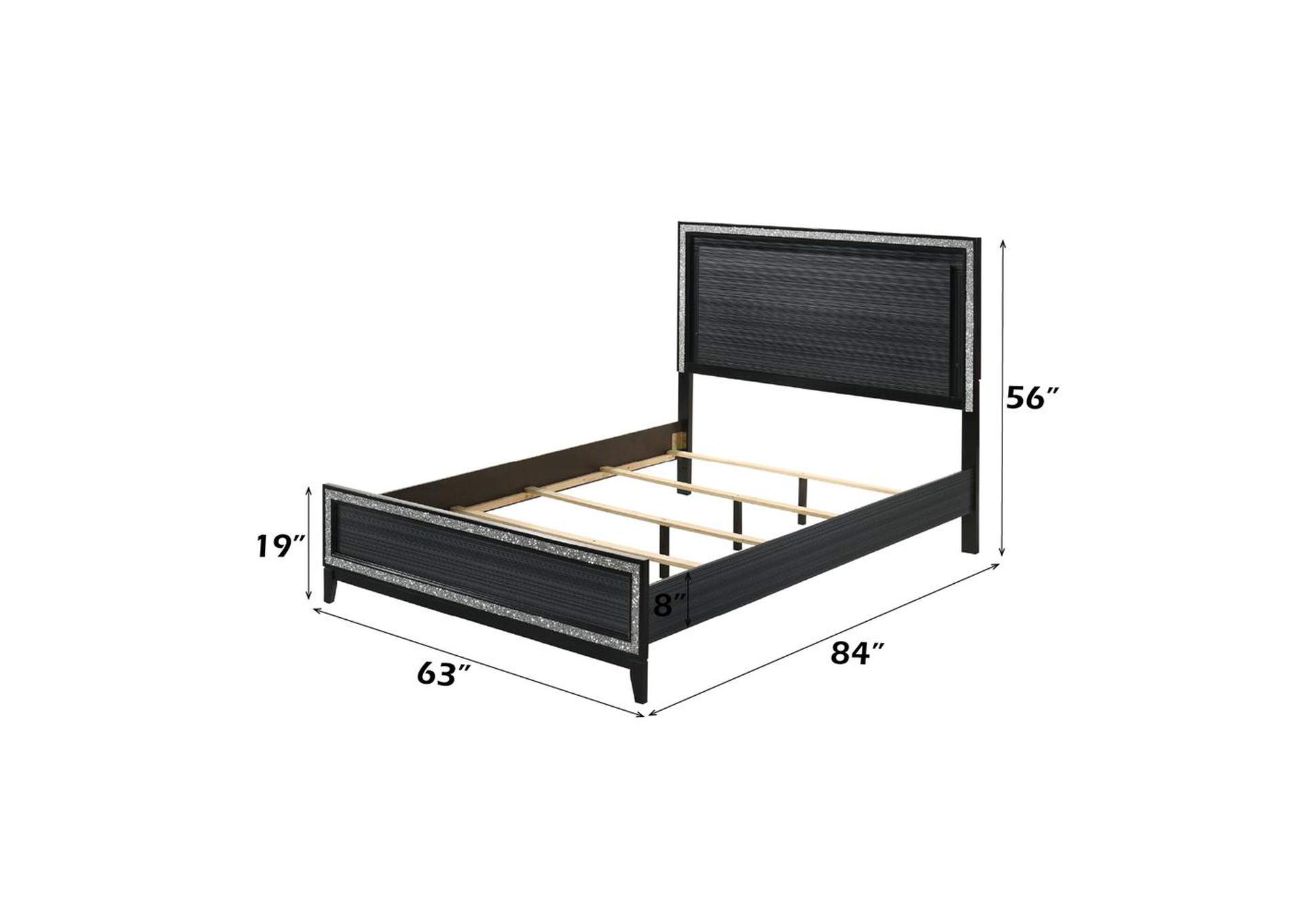 Haiden Queen Bed with Led image 5
