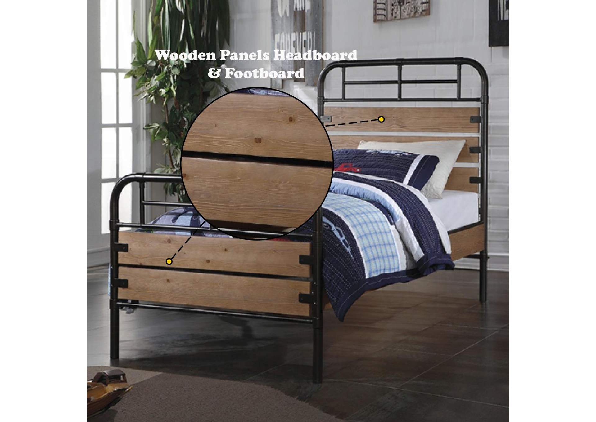 Adams Twin Bed image 5