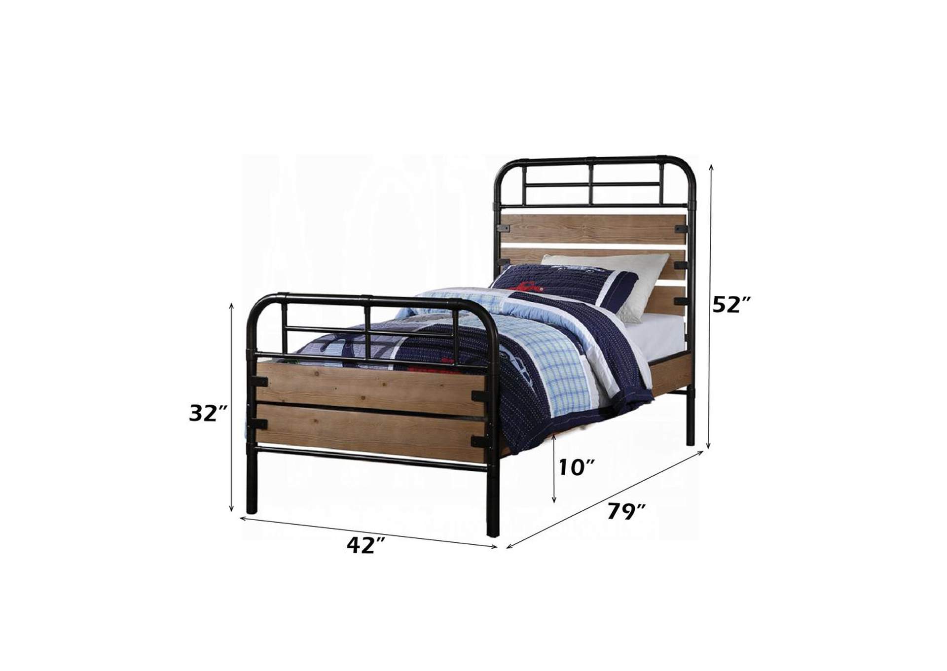 Adams Twin Bed image 6