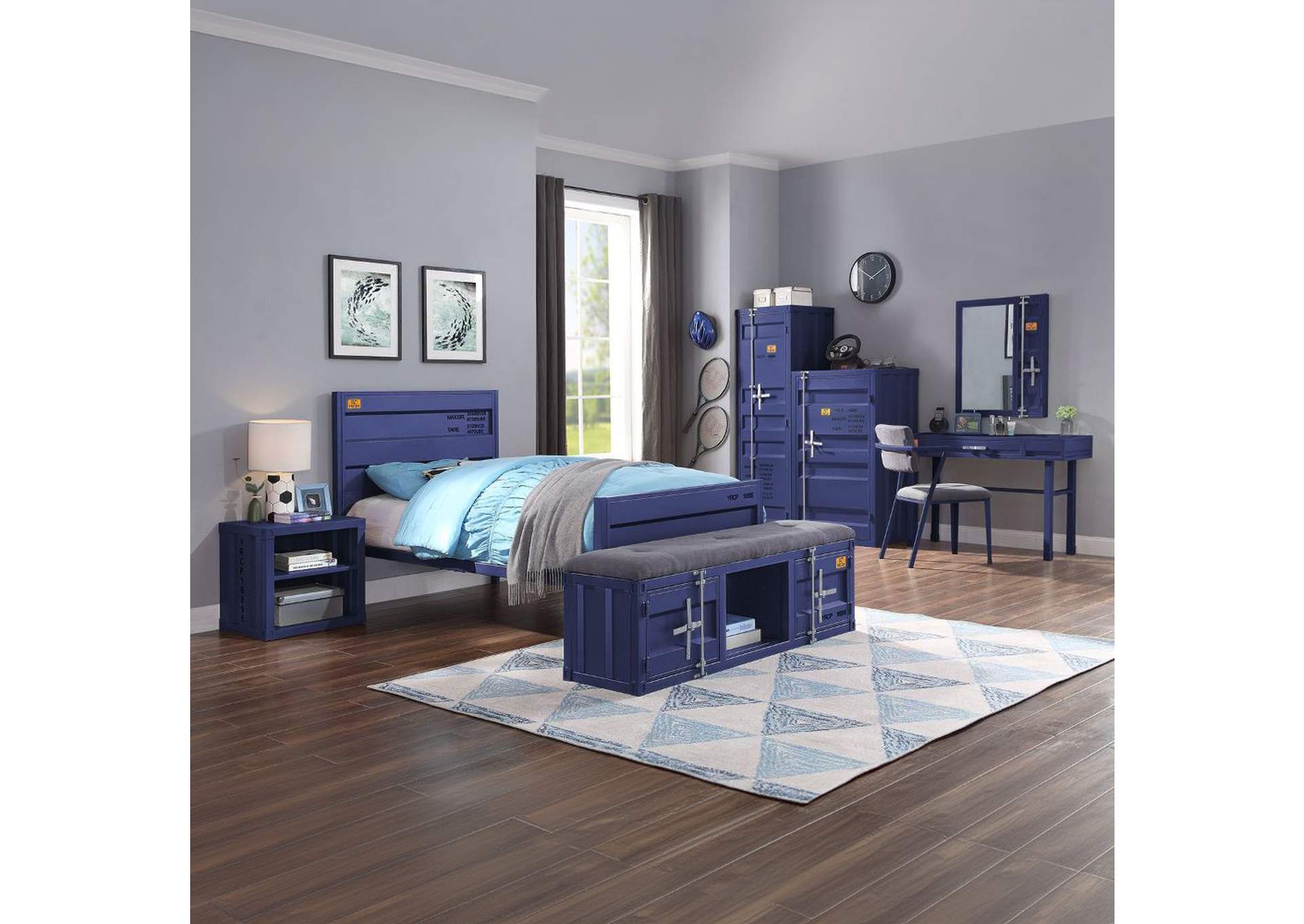 Cargo Full Bed, Blue
