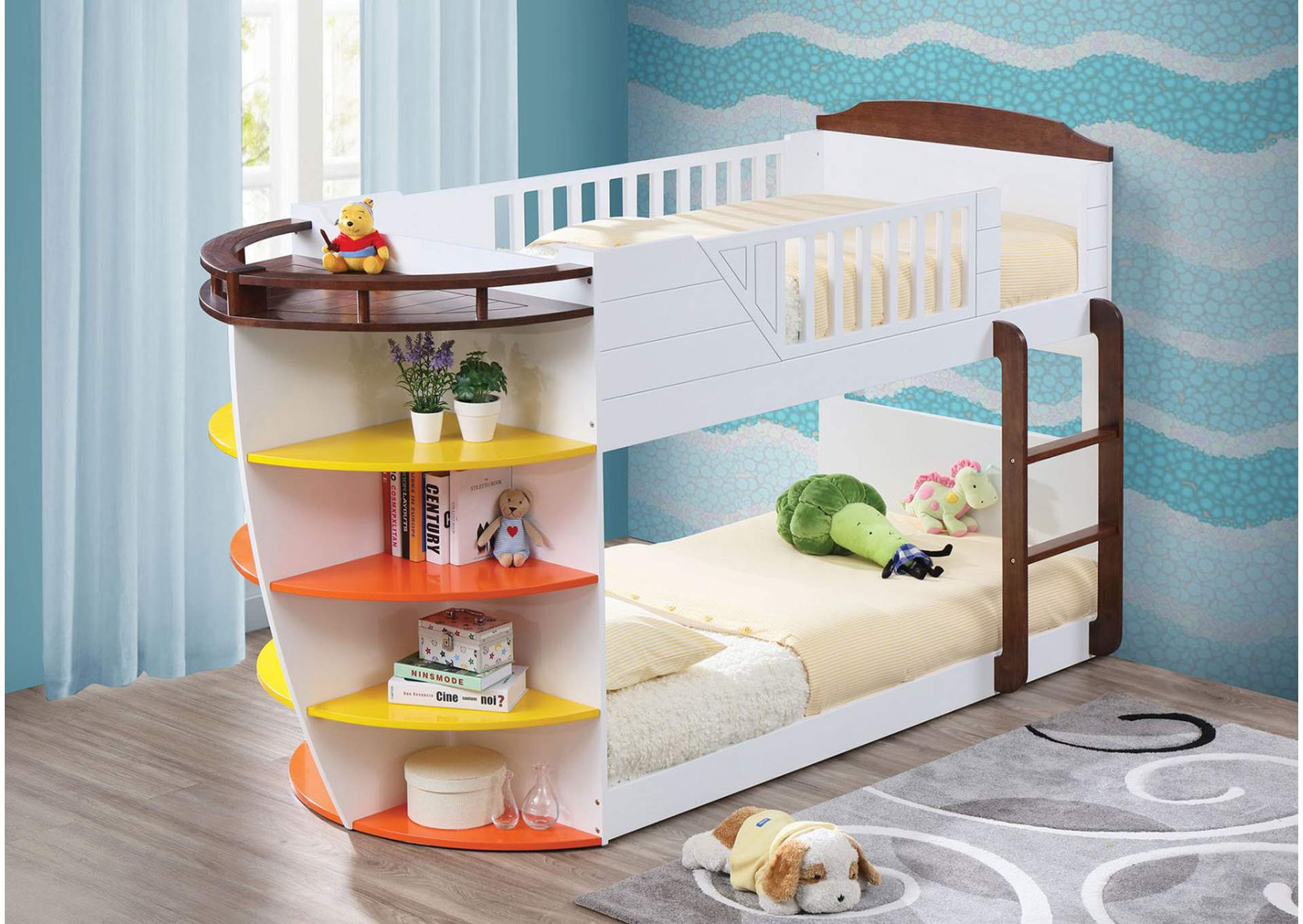 Neptune Twin Twin Bunk Bed