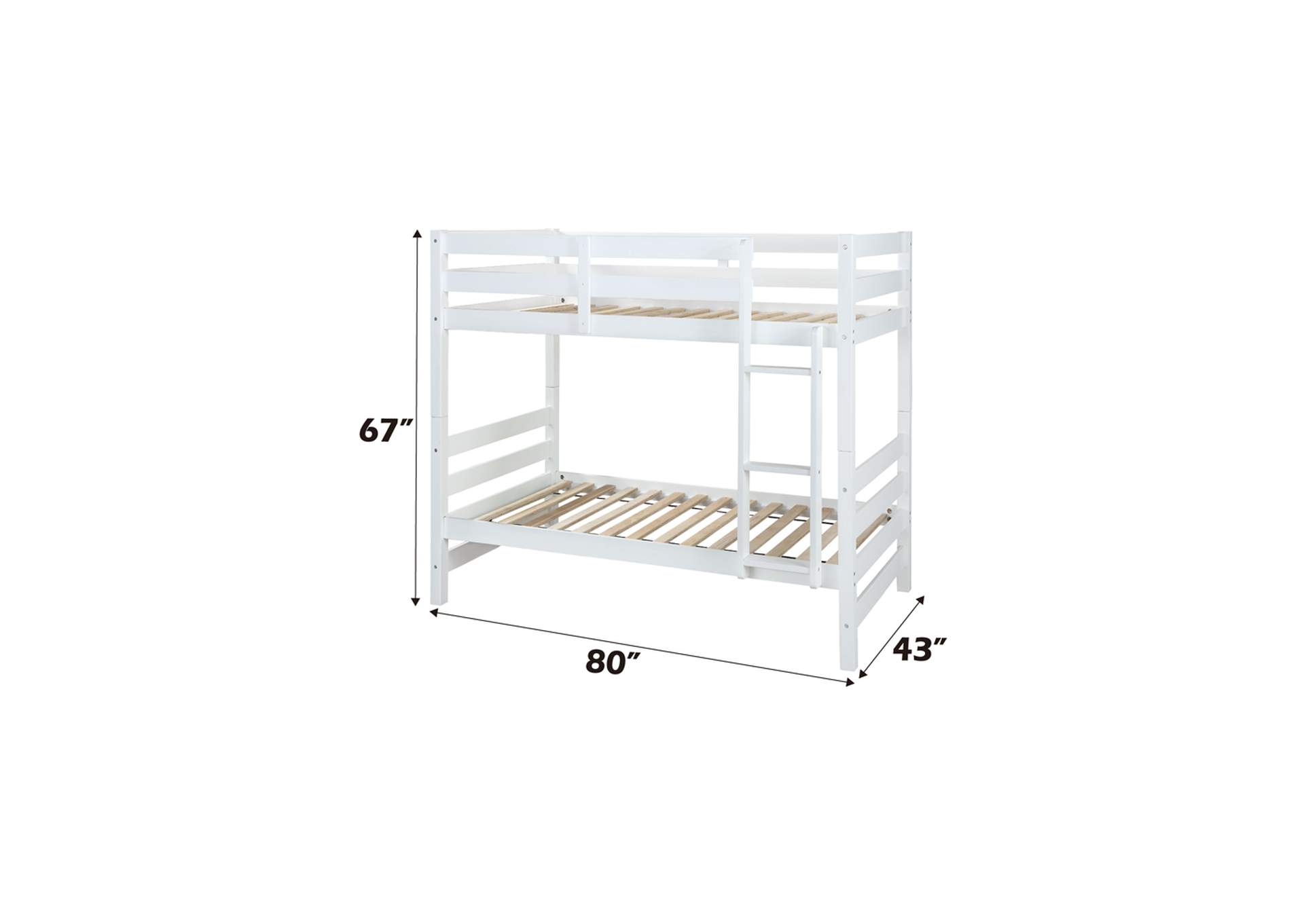 Ronnie Twin-Twin Bunk Bed