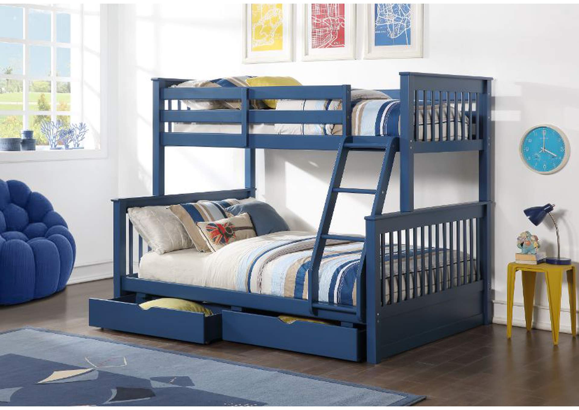 Harley II Twin Full Bunk Bed image 7