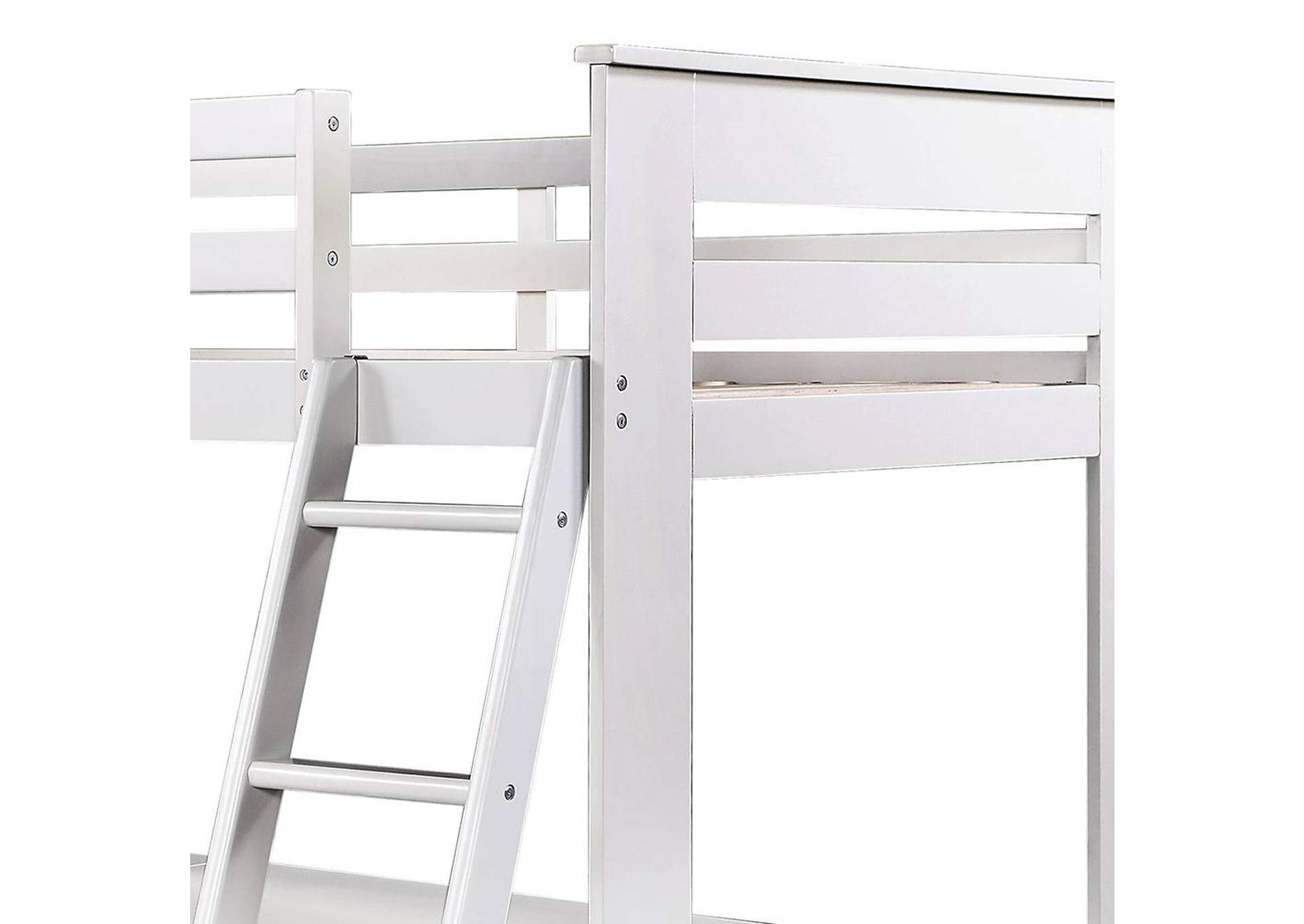 Ambar Twin Loft Bed with Desk and Bookcase and Chest image 8