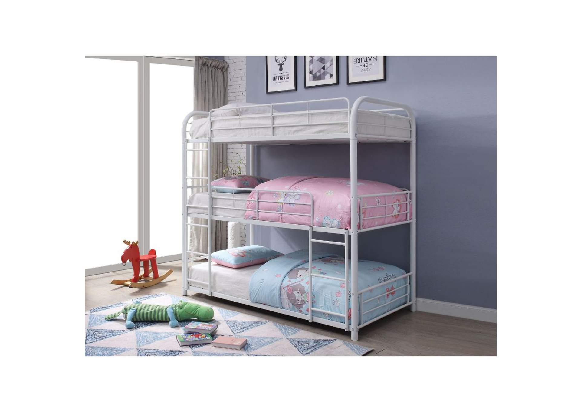 Cairo Triple Full Bunk Bed