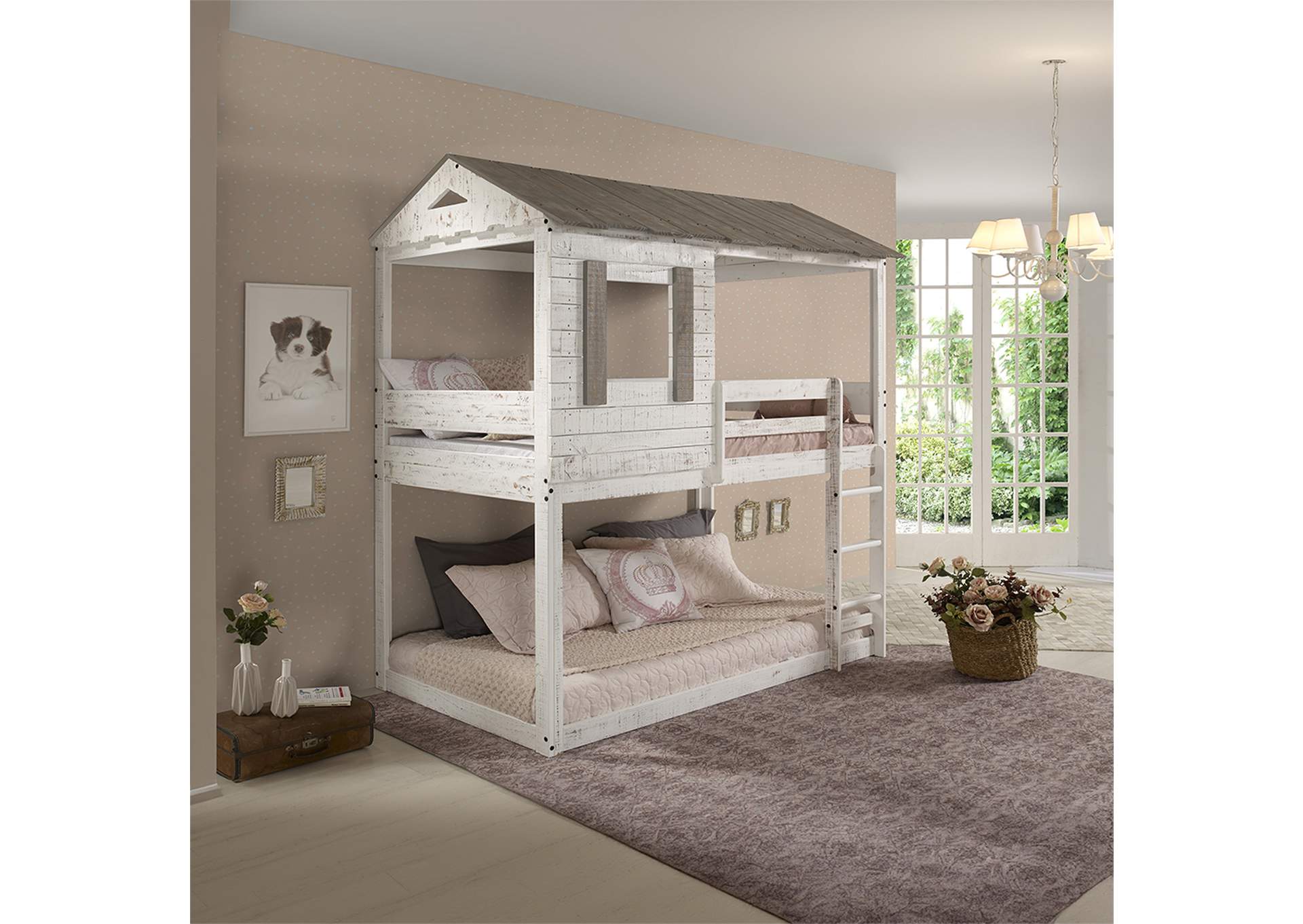 Darlene Twin-Twin Bunk Bed