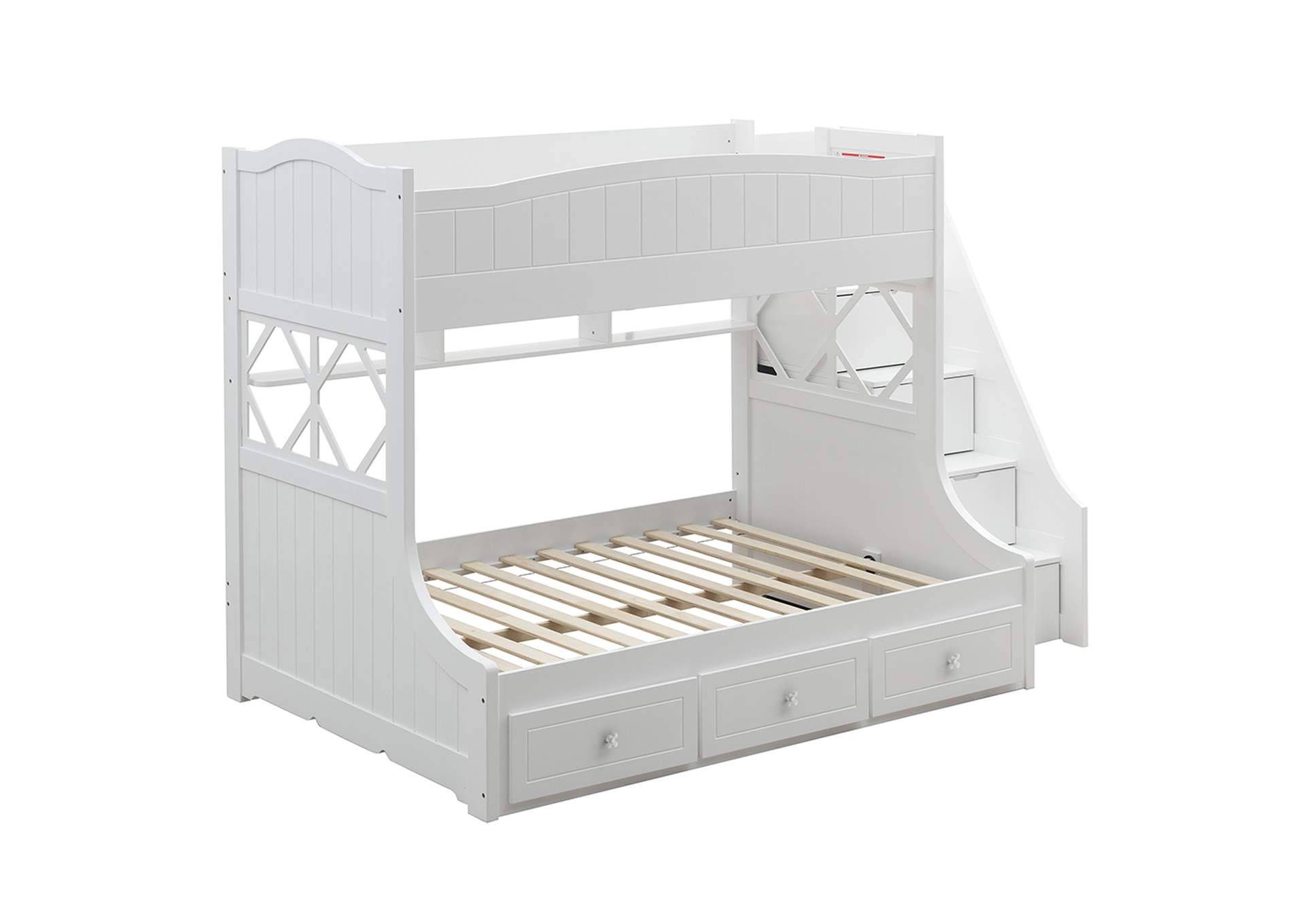 Meyer Twin-Full Bunk Bed with Storage