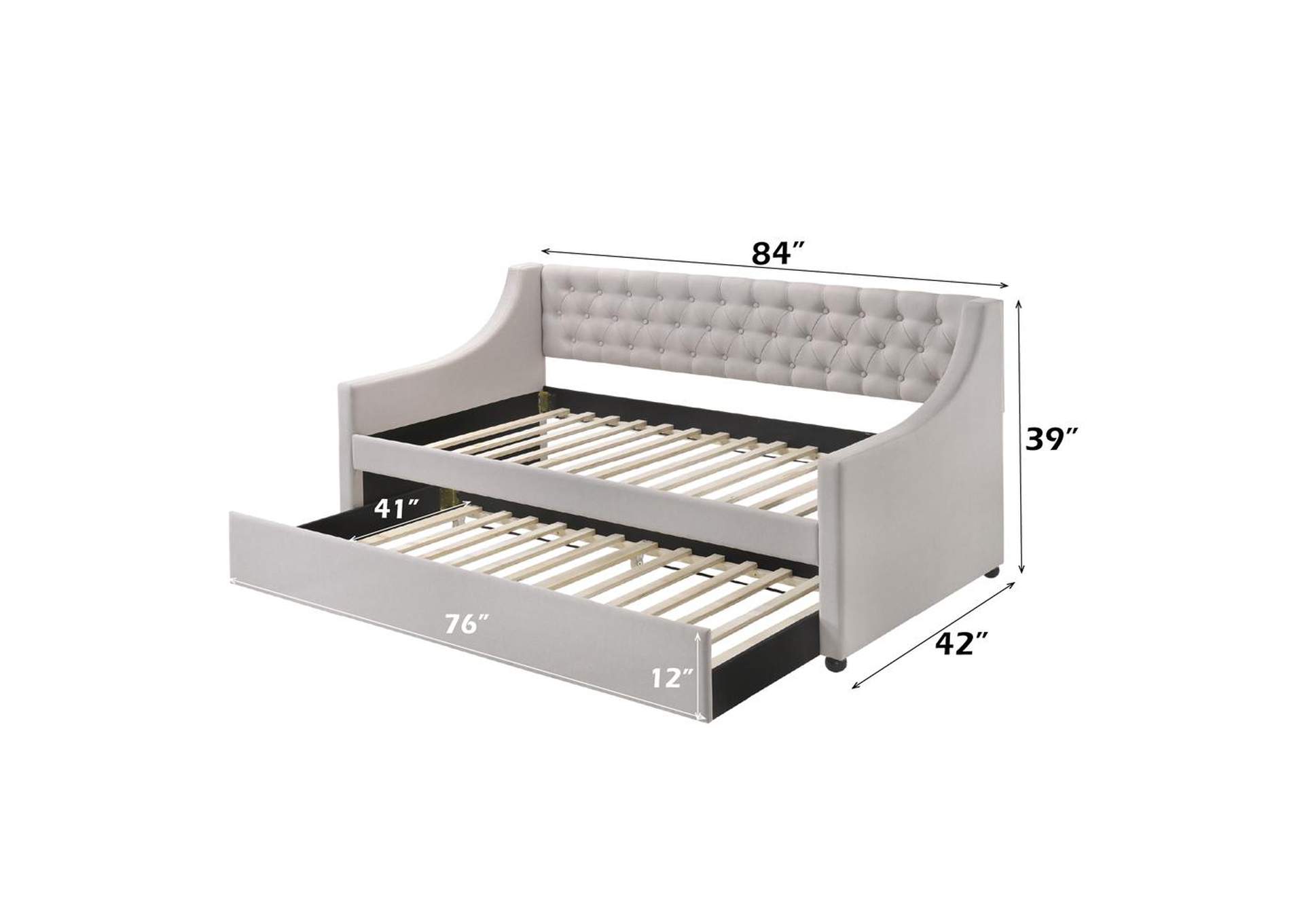 Lianna Daybed with Trundle - Twin image 3