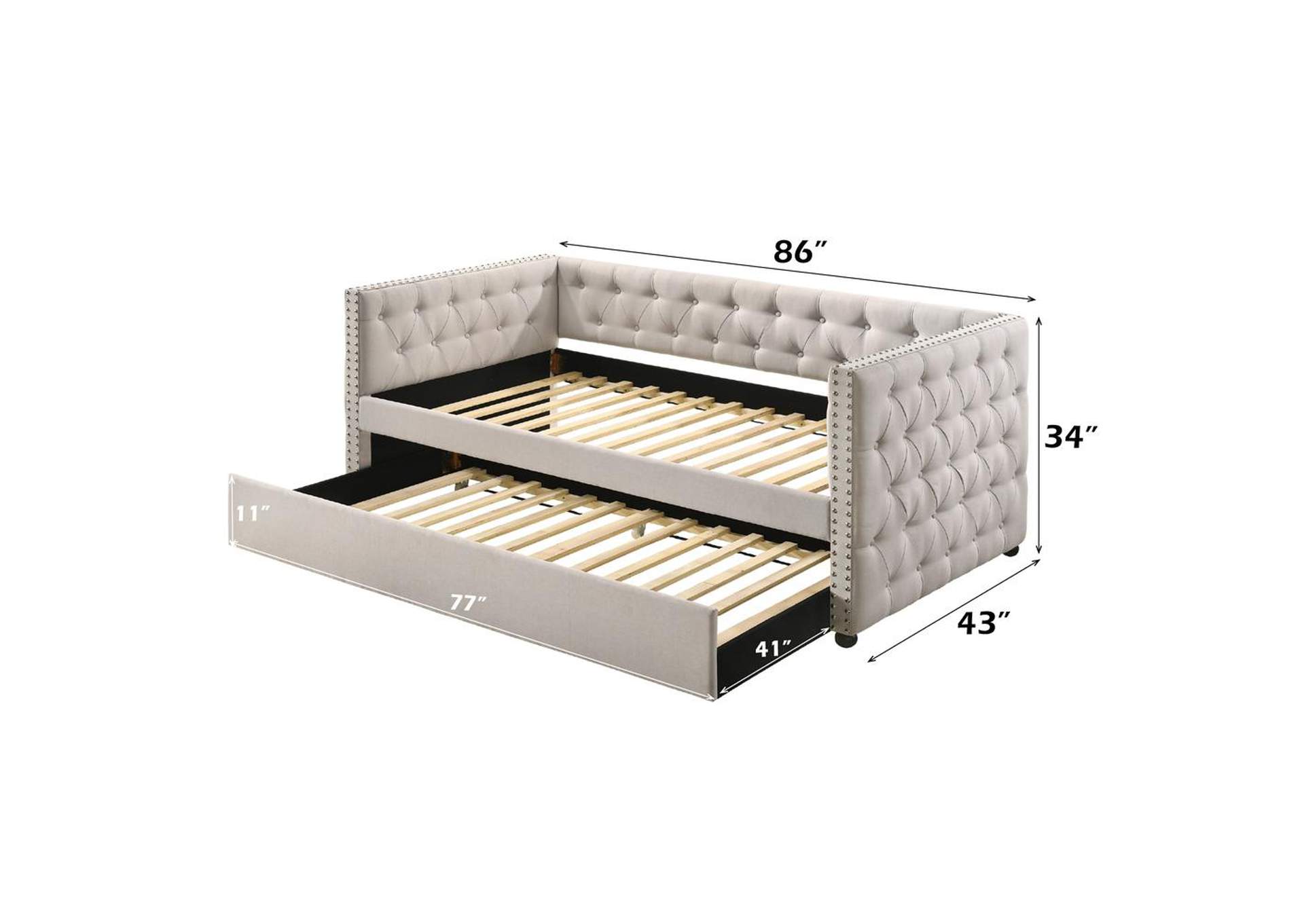 Romona Daybed with Trundle - Twin image 7