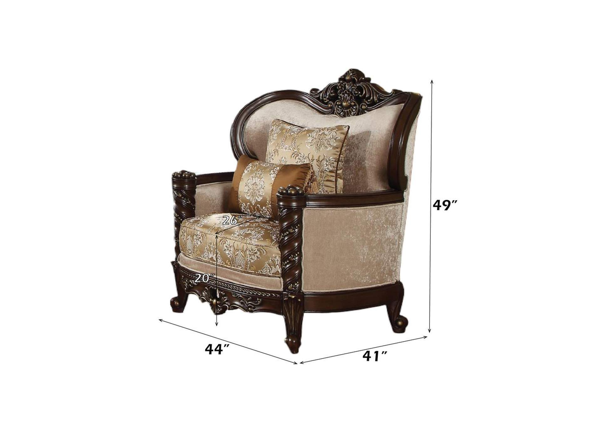 Devayne Chair with 2 Pillows - Same Lv01584 image 5