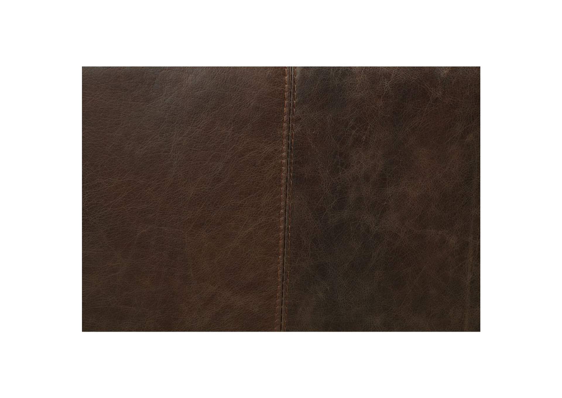 Porchester Sofa, Distress Chocolate Top Grain Leather
