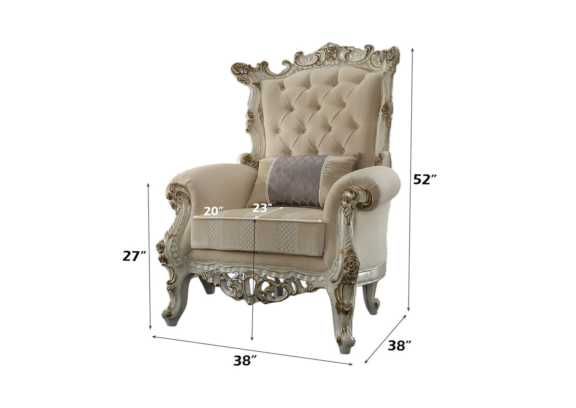 Picardy Ii Accent Chair with Pillow image 3