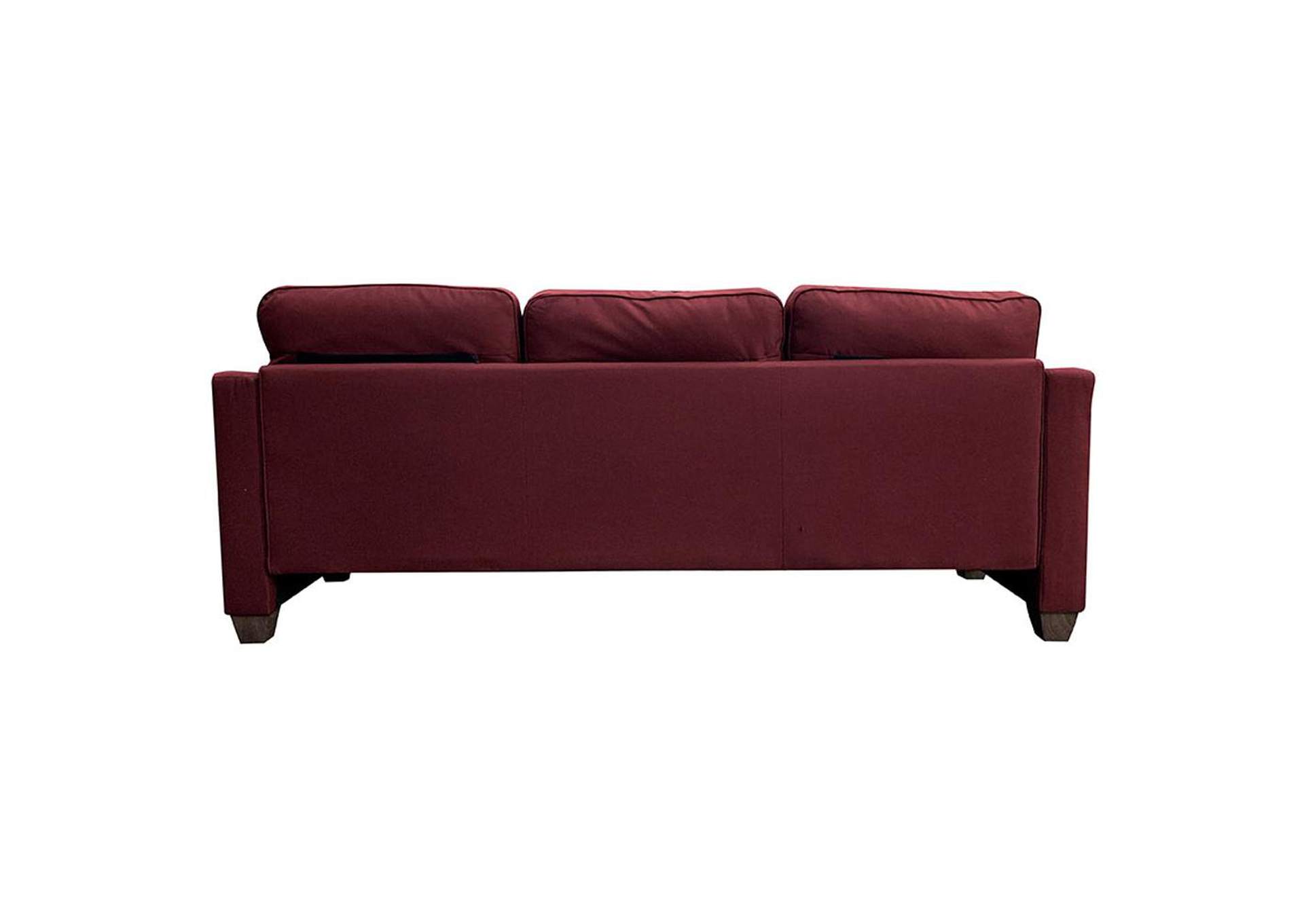 Cleavon Ii Reversible Sectional Sofa and Ottoman with 2 Pillows image 9