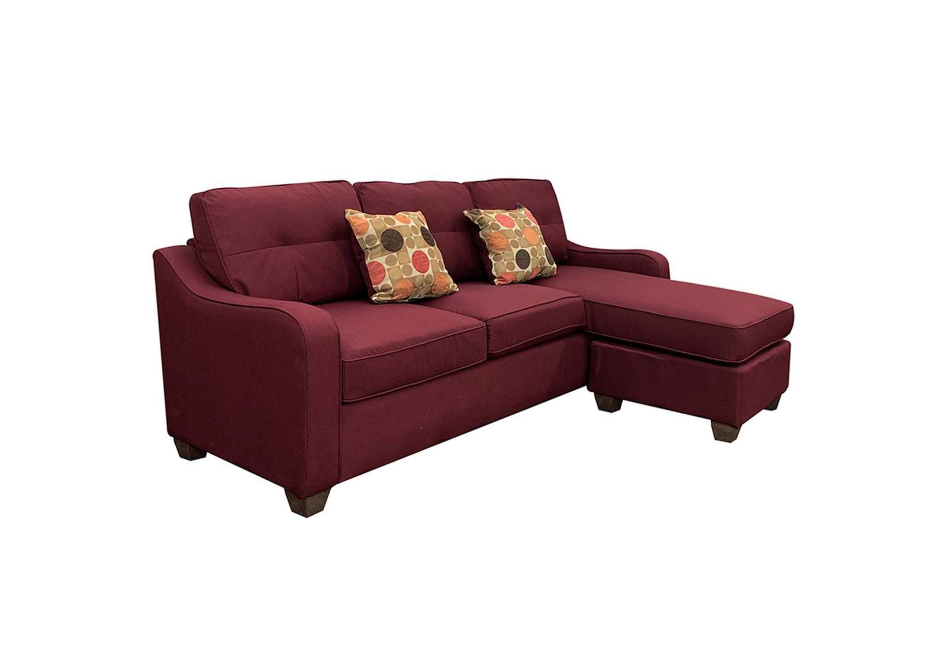 Cleavon Ii Reversible Sectional Sofa and Ottoman with 2 Pillows image 18