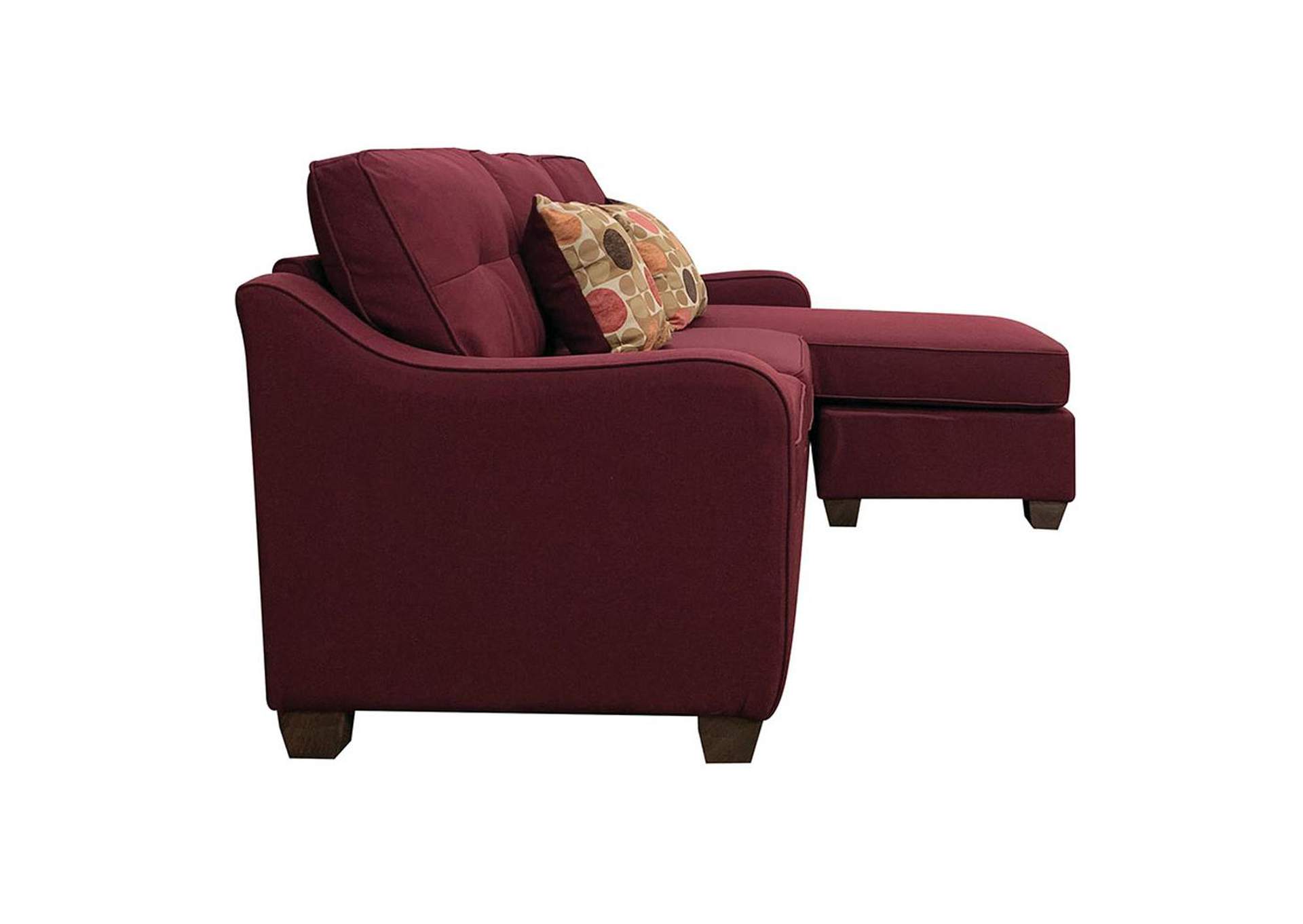 Cleavon Ii Reversible Sectional Sofa and Ottoman with 2 Pillows image 16