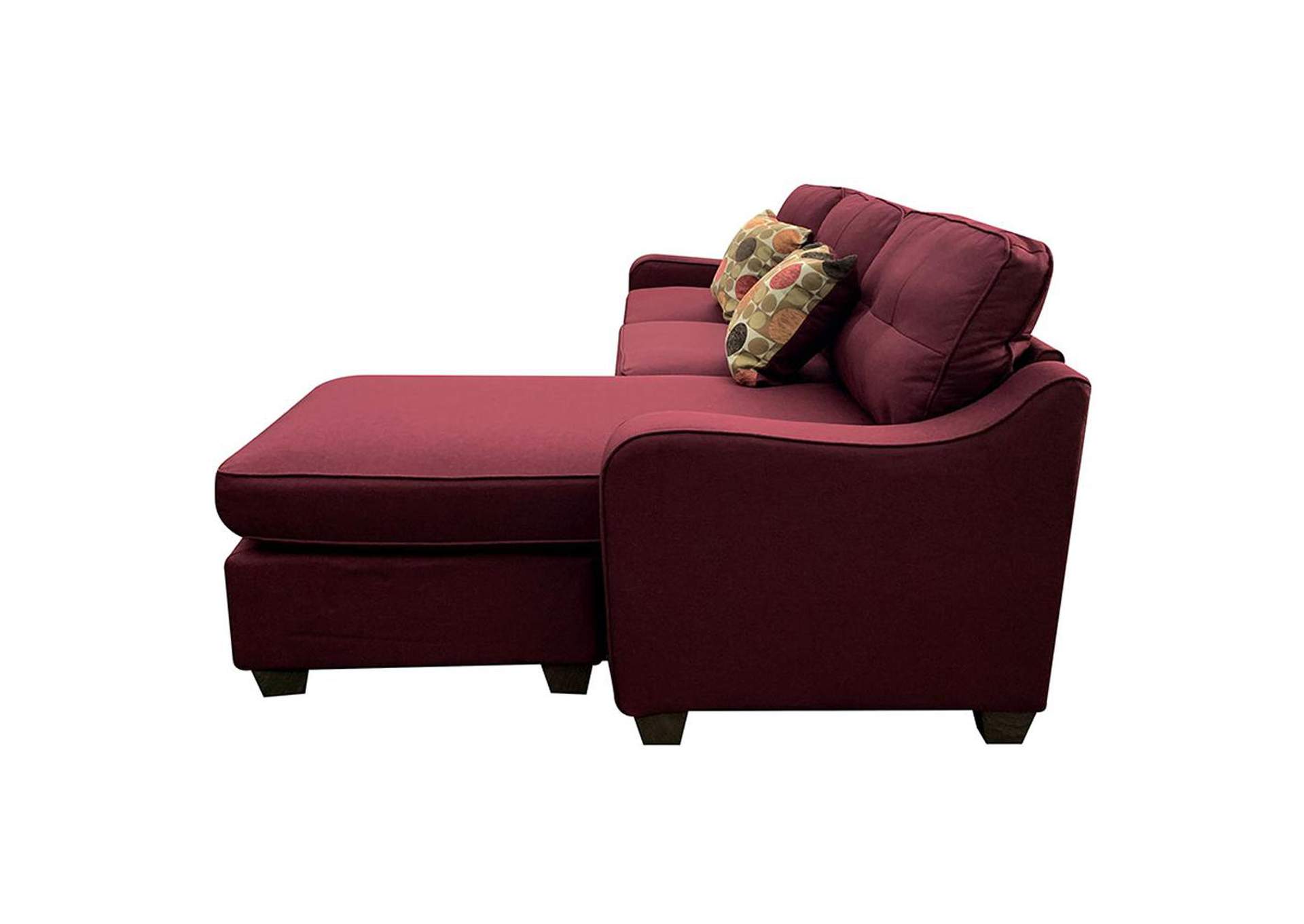 Cleavon Ii Reversible Sectional Sofa and Ottoman with 2 Pillows image 15