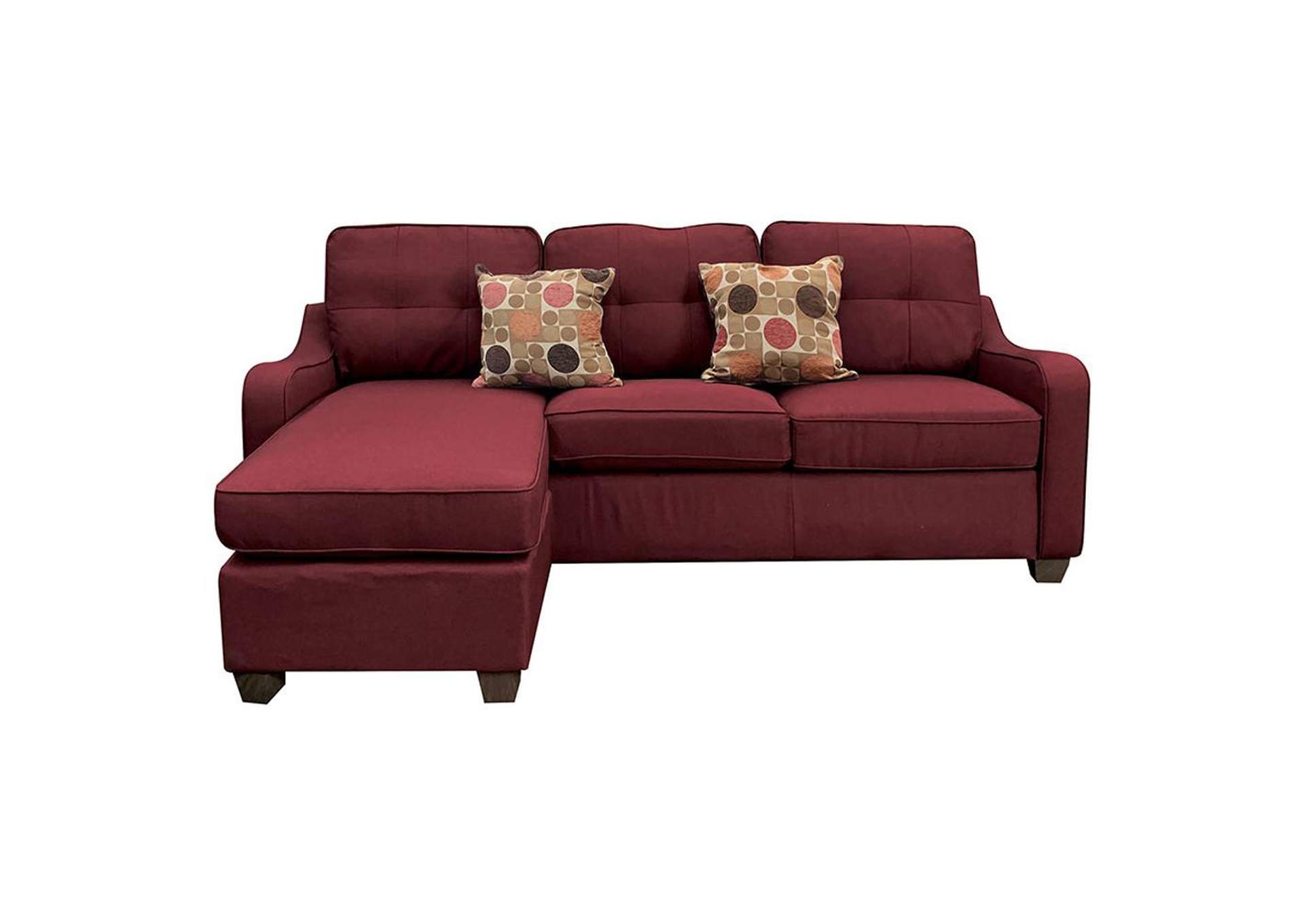 Cleavon Ii Reversible Sectional Sofa and Ottoman with 2 Pillows image 14