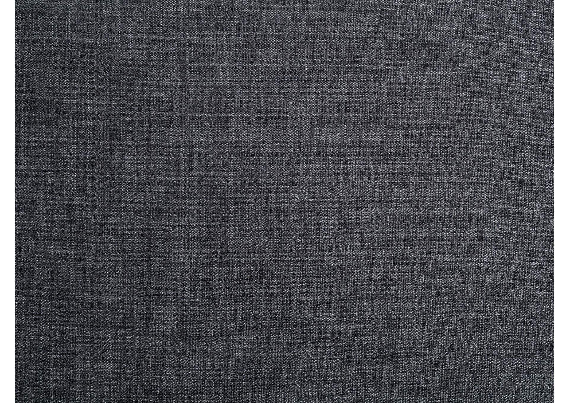 Laurissa Sectional Sofa and Ottoman - 2 Pillows, Dark Blue Linen - 1 Set in 2 Cartons image 6