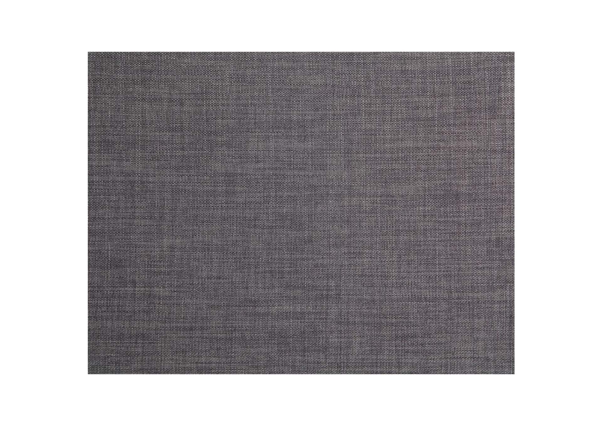 Laurissa Sectional Sofa and Ottoman - 2 Pillows, Charcoal Linen - 1 Set in 2 Cartons image 7