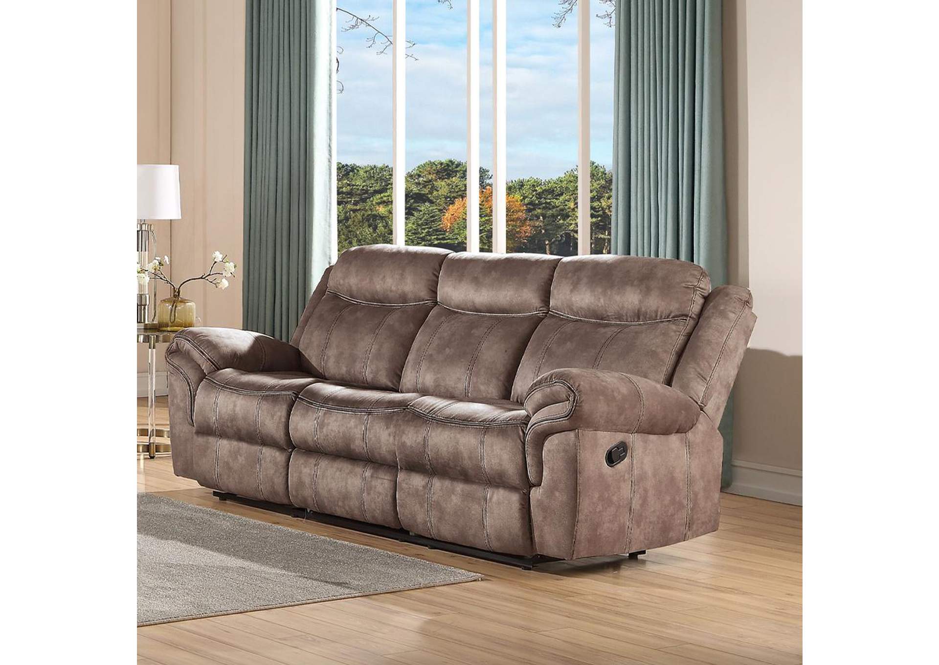 Zubaida Motion Sofa and Console with USB image 11