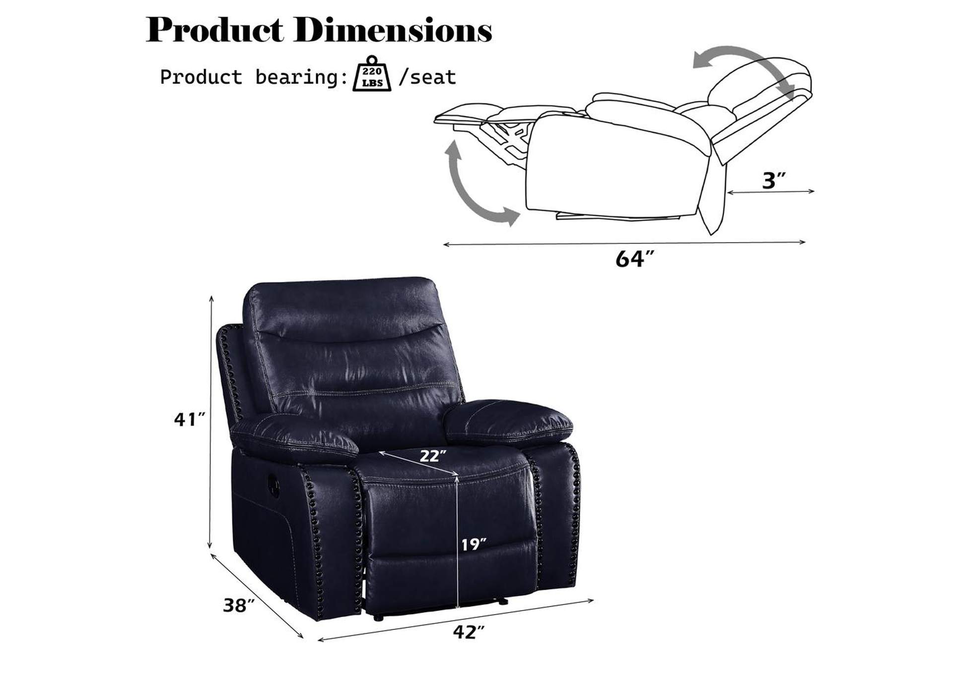 Aashi Motion Recliner image 8