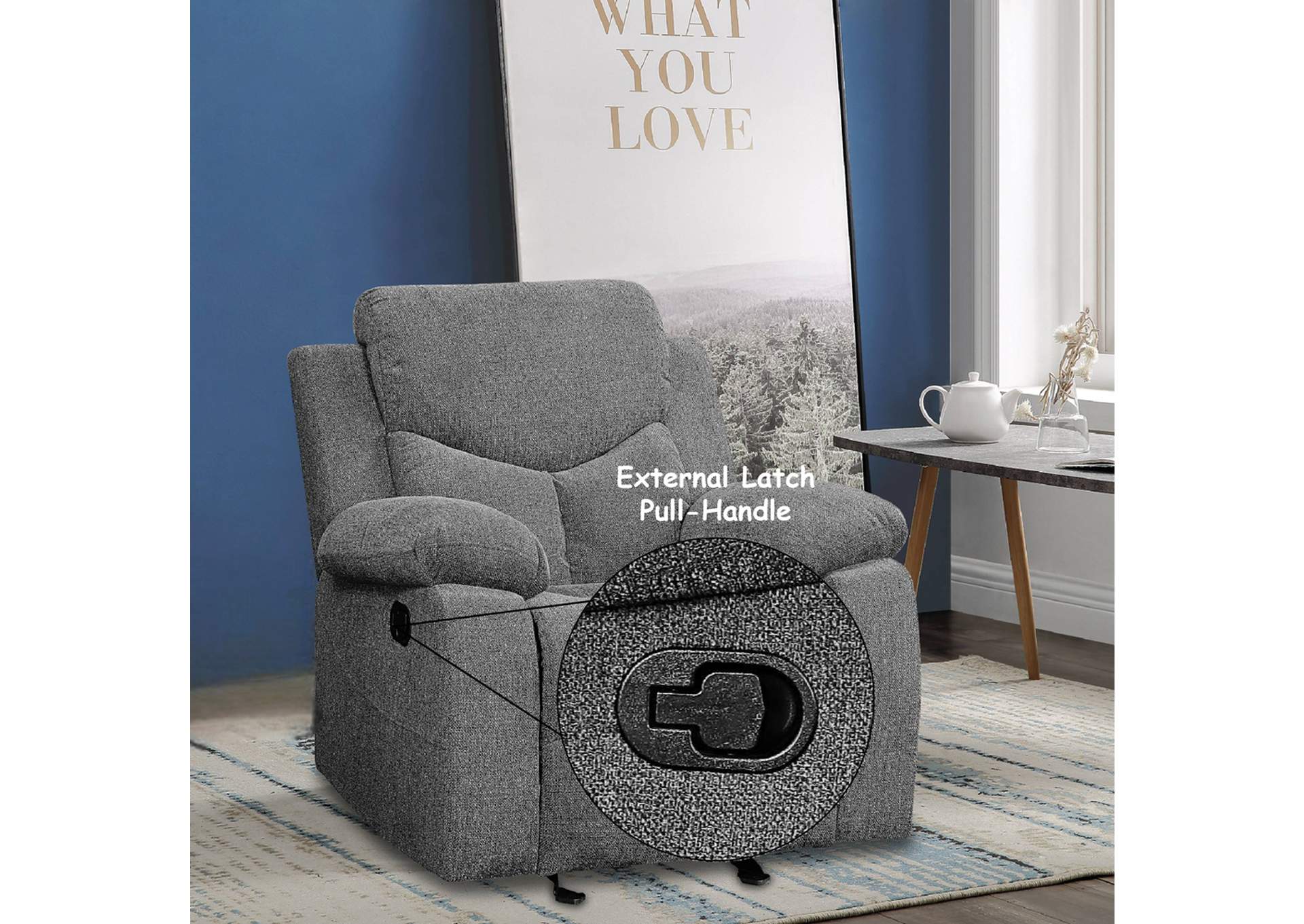 Kalen Motion Glider Recliner image 16