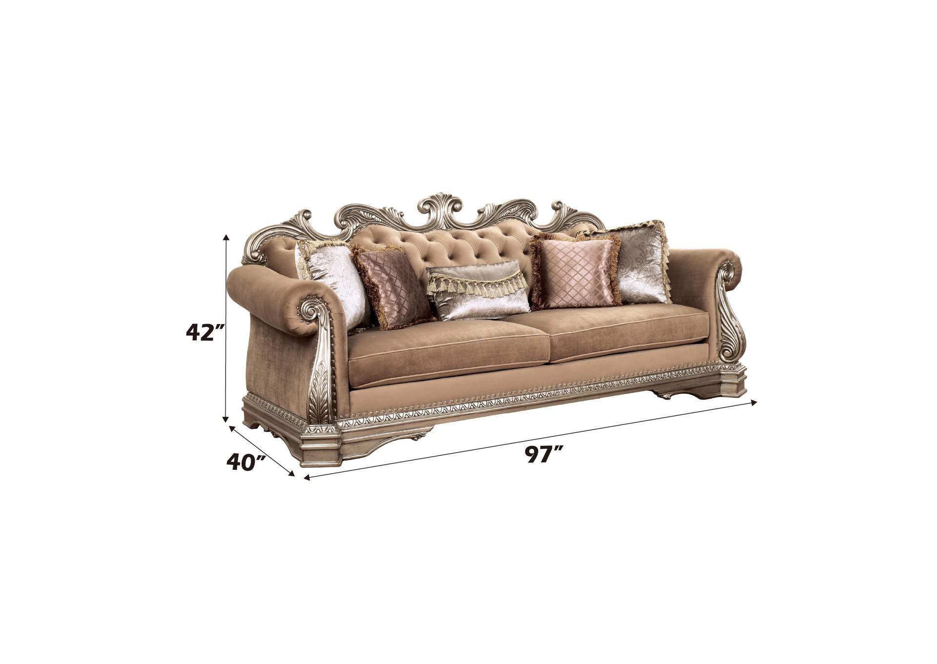 Northville Sofa with 5 Pillows image 4