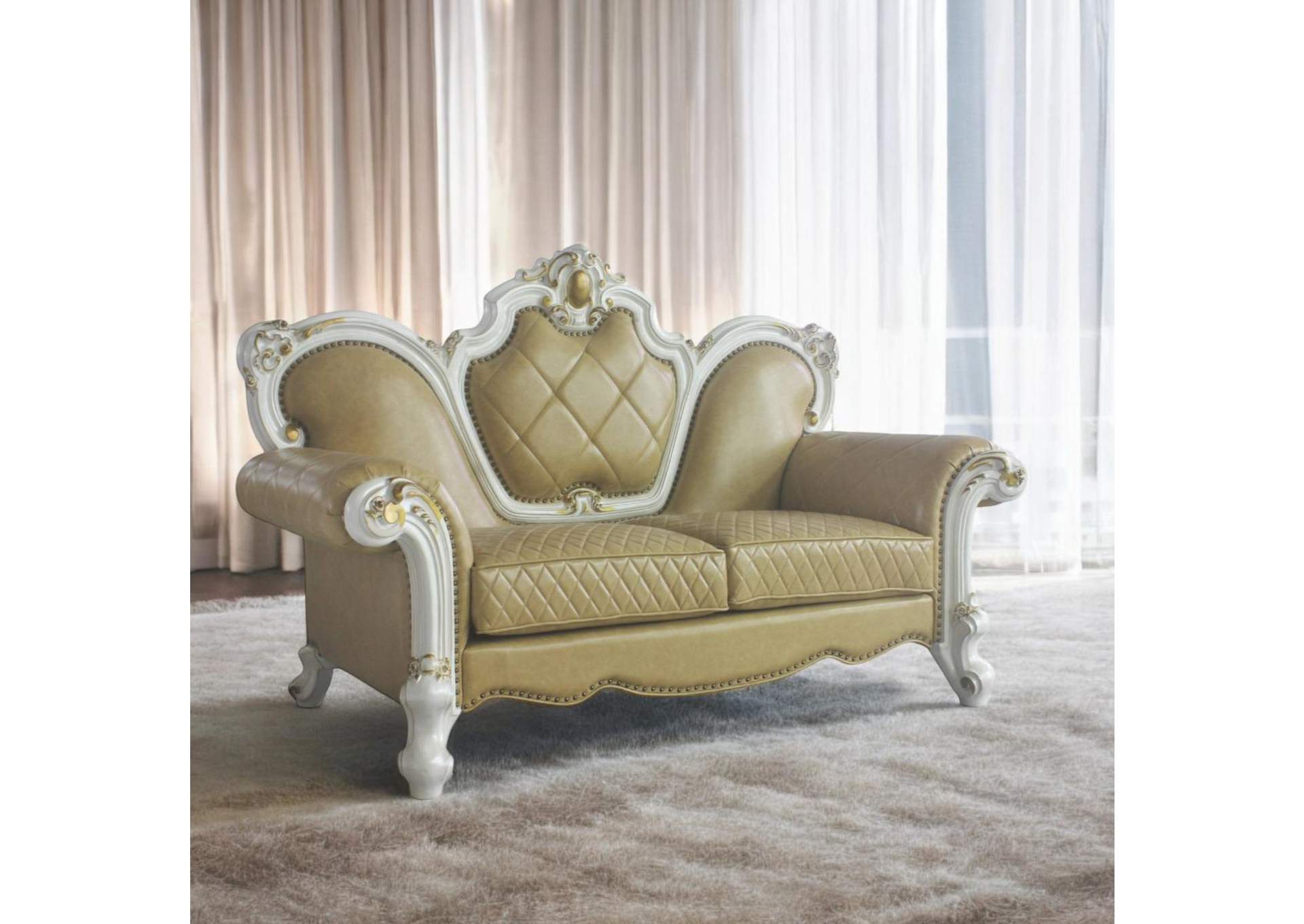 Picardy Loveseat with 3 Pillows image 8