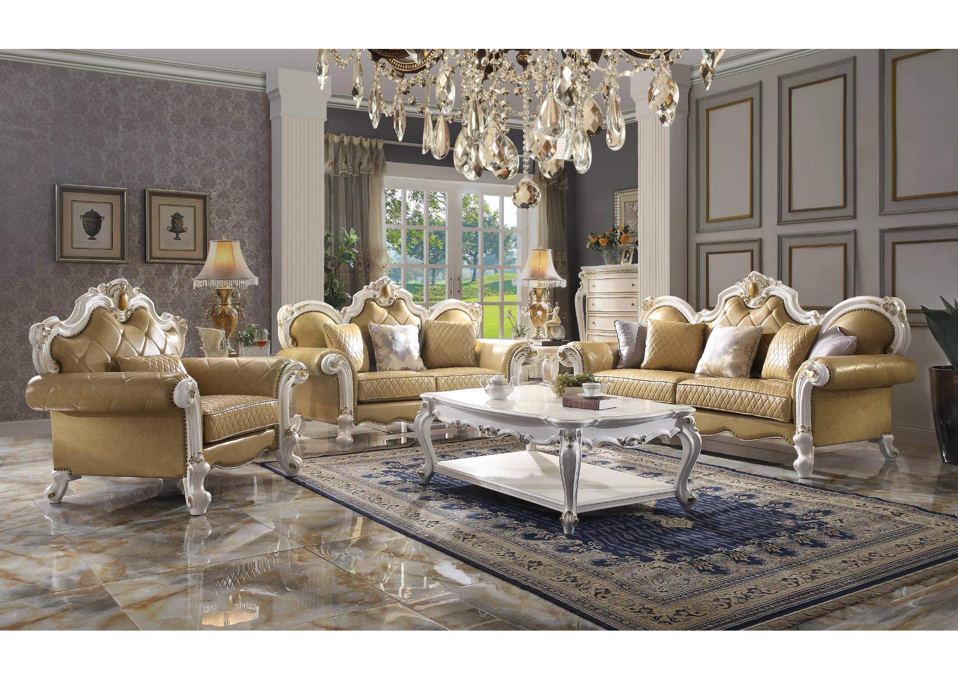 Picardy Loveseat with 3 Pillows image 9
